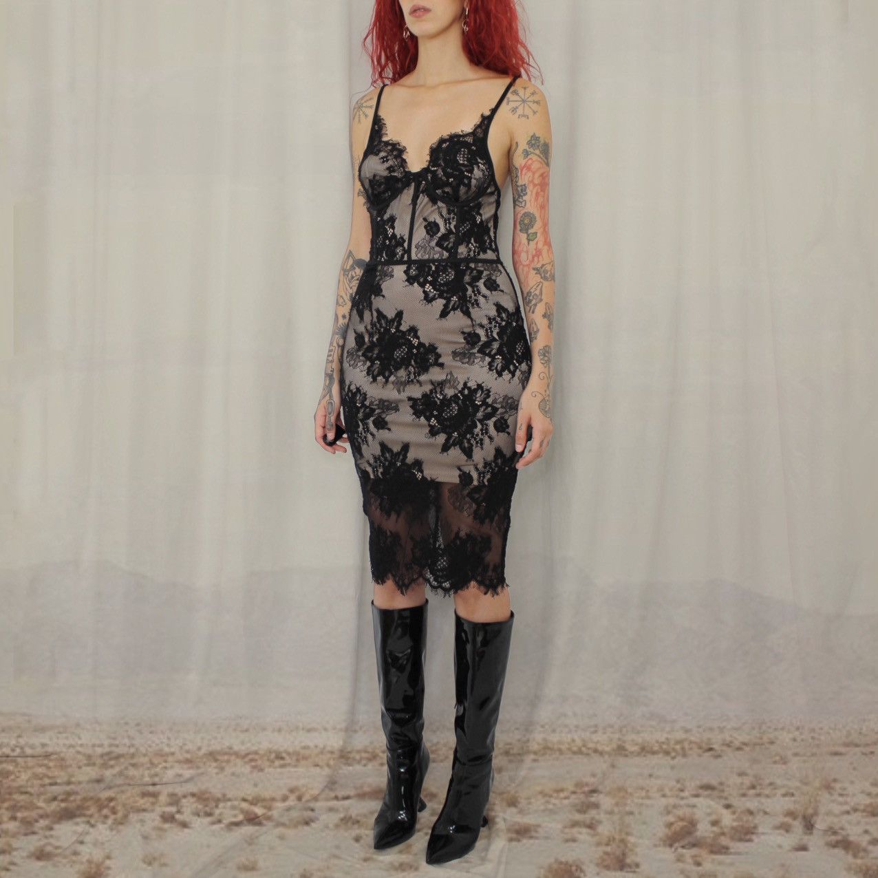 Other 🌹BLACK LACE DRESS🌹 Size M / US 6-8 / IT 42-44 - 2 Thumbnail