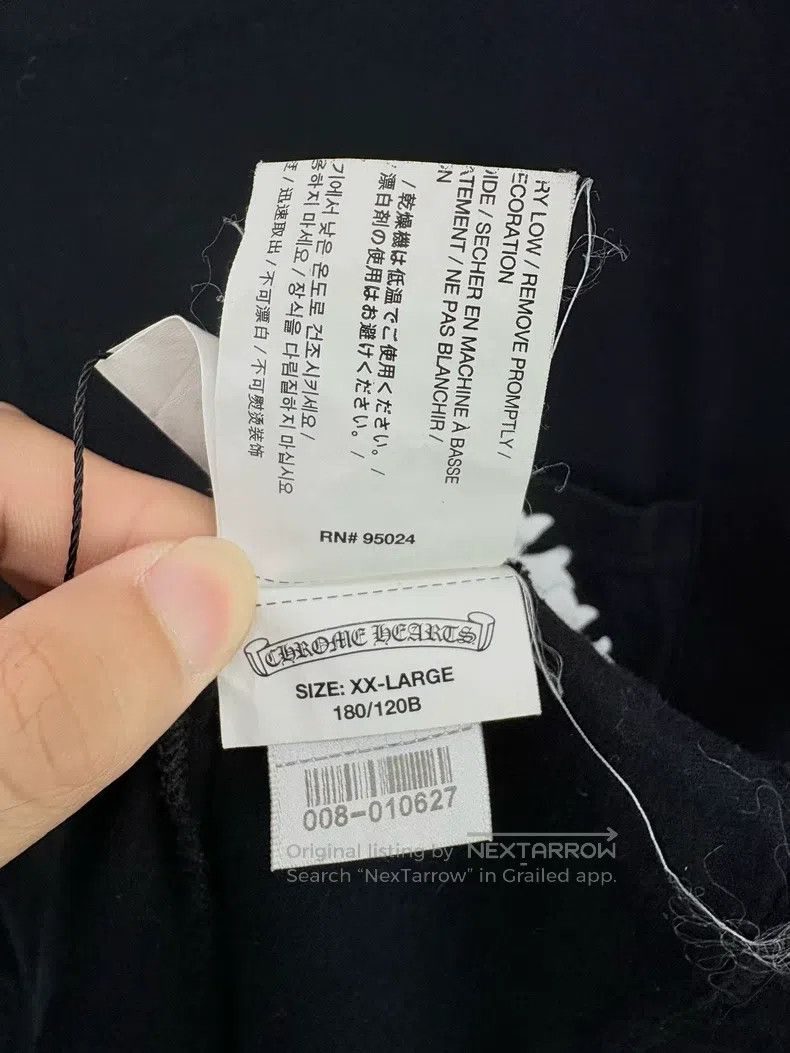 Chrome Hearts CHROME HEARTS Size XXL Scroll cross short sleeve Size US XXL / EU 58 / 5 - 5 Thumbnail