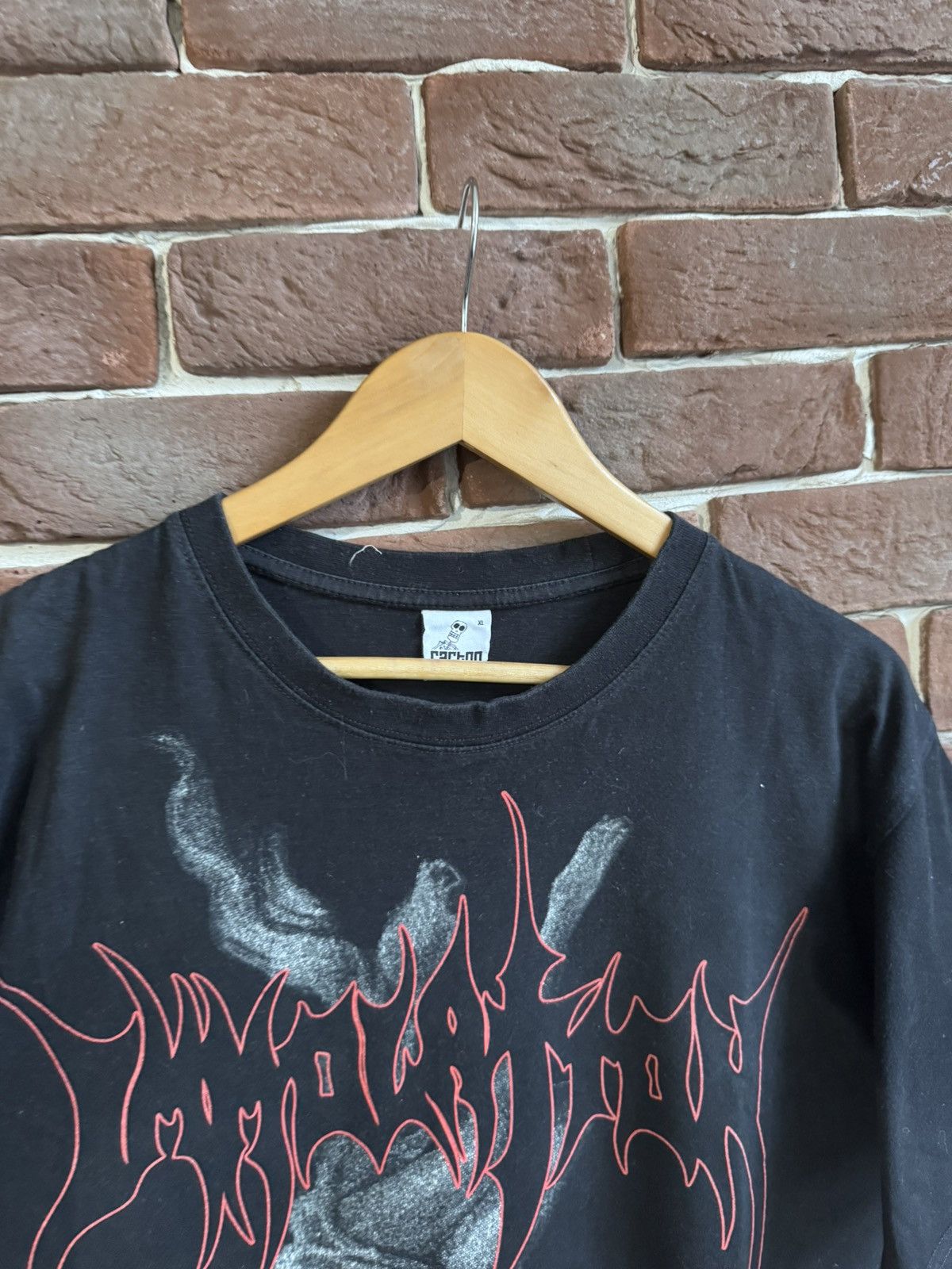 Band Tees Rare Immolation Bringing down Death Metal Band Tshirt Grail Size US XL / EU 56 / 4 - 4 Thumbnail