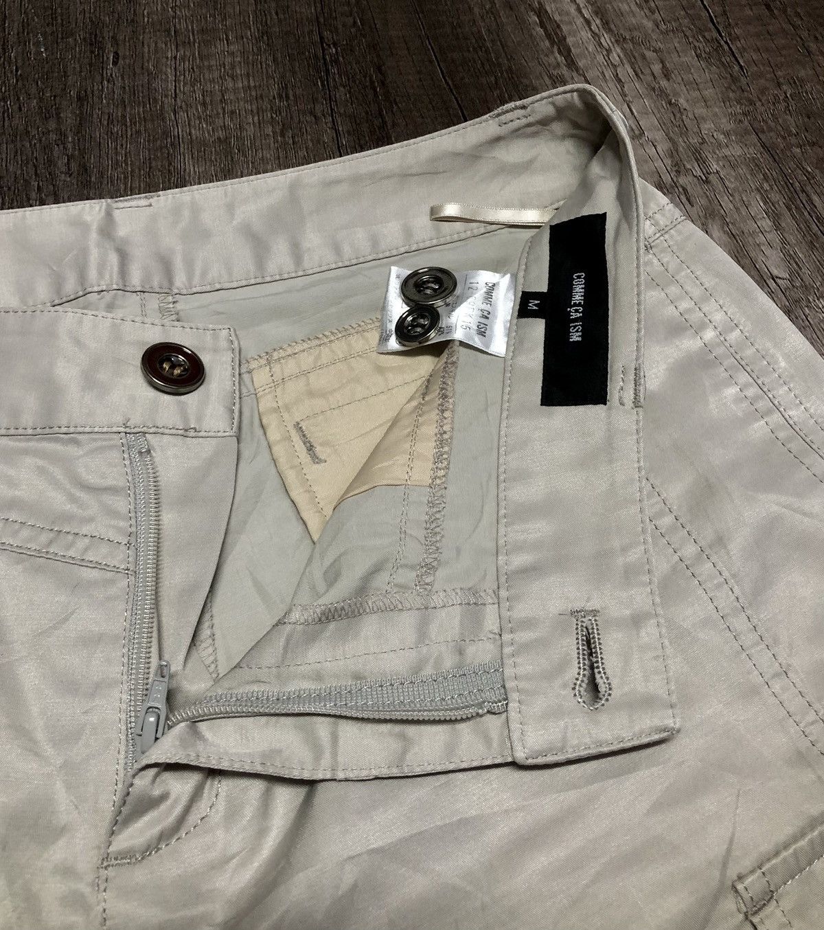 Comme Ca Ism × Designer × Japanese Brand VINTAGE COMME CA ISM SLACK CARGO CASUAL PANTS Size US 28 / EU 44 - 11 Thumbnail