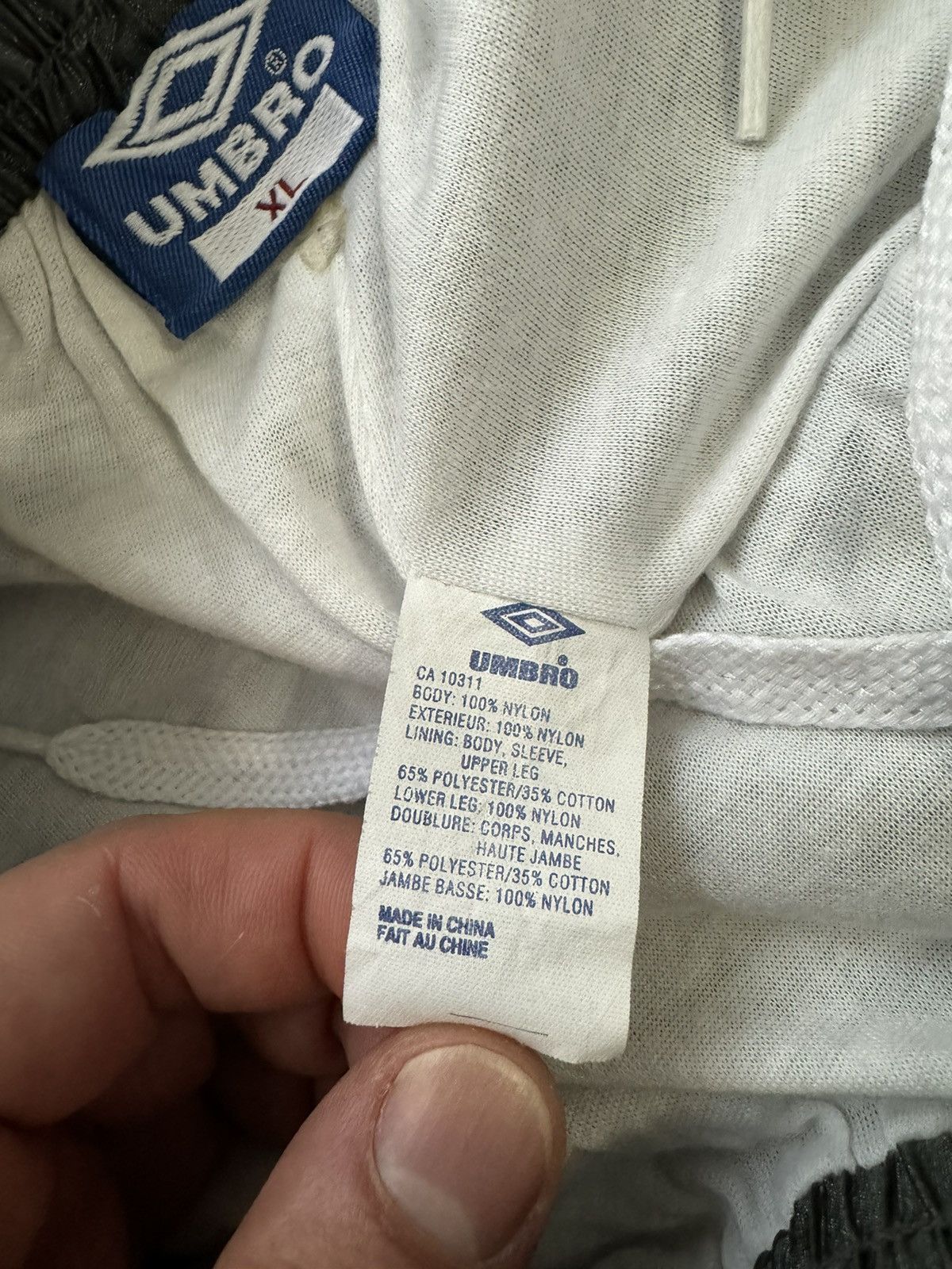 Umbro × Vintage Vintage Umbro Track Pants Greenish Grey Size XL Size US 36 / EU 52 - 9 Thumbnail