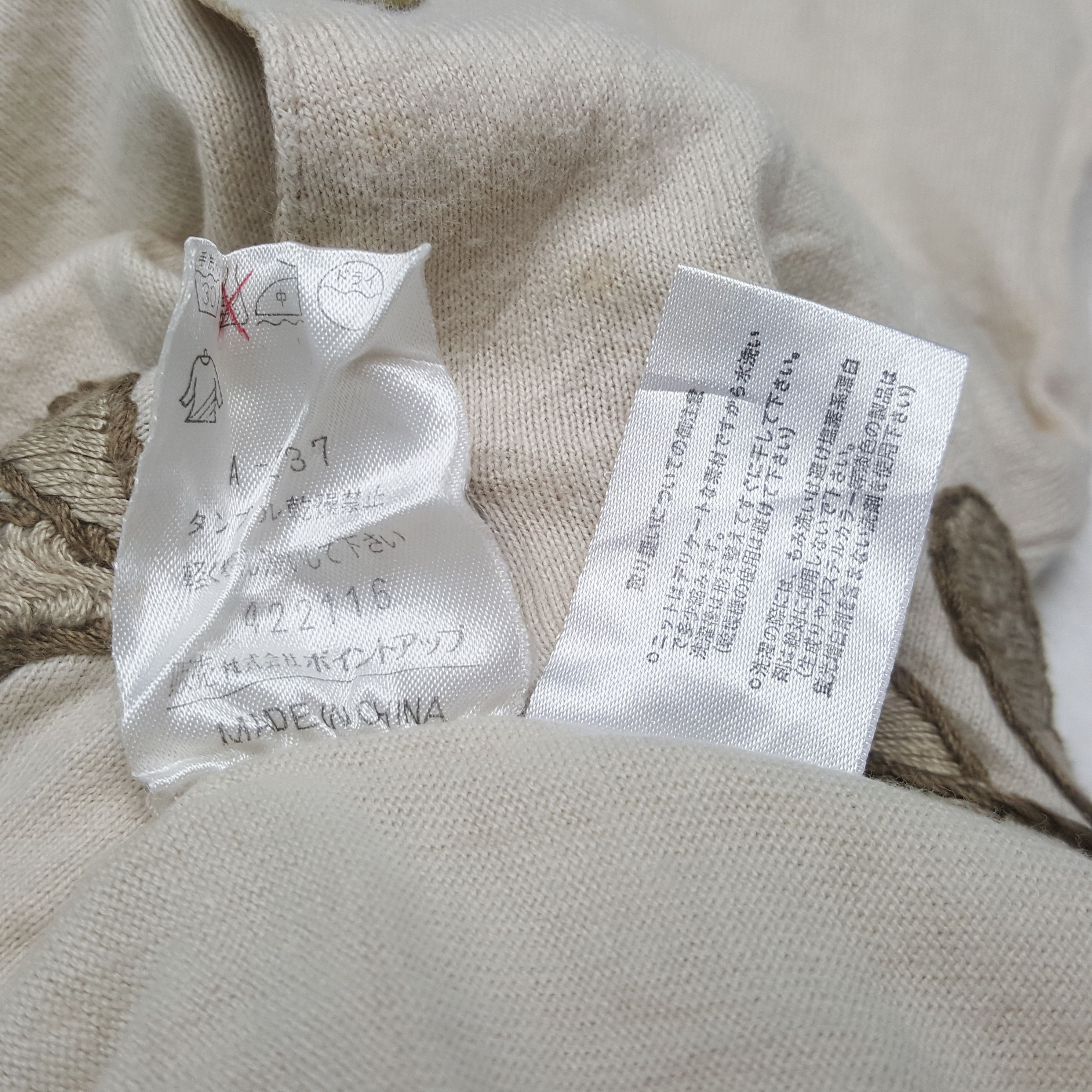 Issey Miyake × Japanese Brand × Vintage Vintage Hai Sporting Gear Japanese Brand Cardigans Size M / US 6-8 / IT 42-44 - 7 Thumbnail