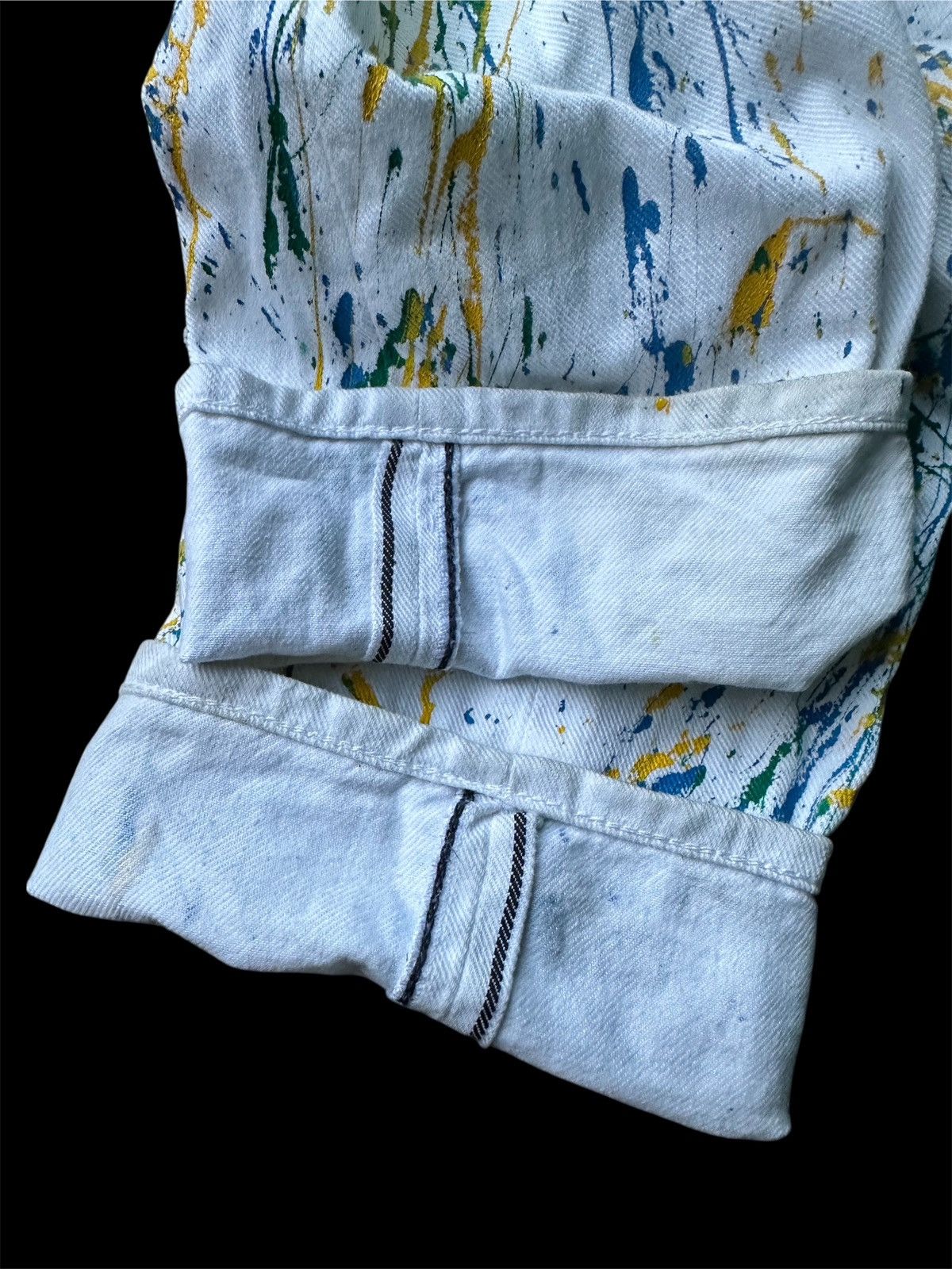 Armani Exchange Armani Jeans Extra Slim J10 Painy Splatter Size US 31 - 6 Thumbnail