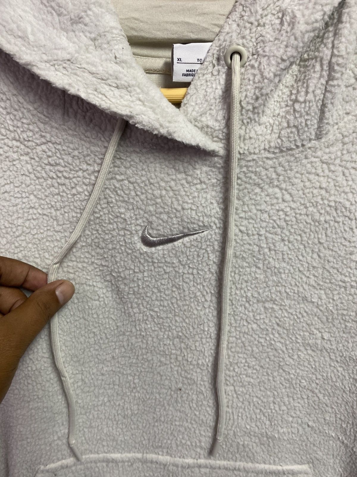 Nike Nike centre logo fleece hoodie Size US XL / EU 56 / 4 - 5 Thumbnail