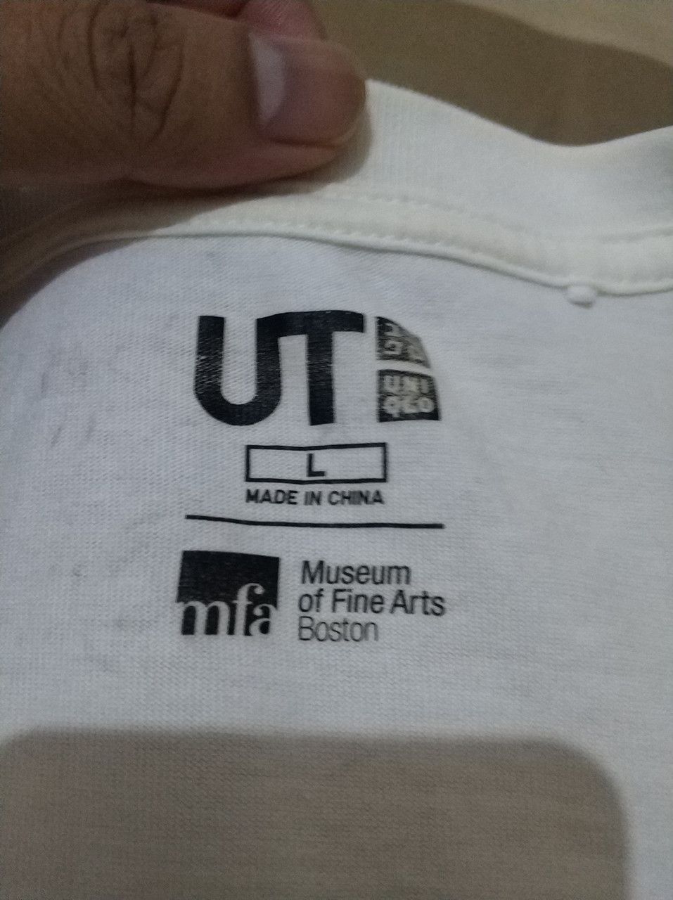 Japanese Brand × Uniqlo × Vintage Vintage Uniqlo Hokusai Blue Tee T-Shirt Large Excellent Size US L / EU 52-54 / 3 - 4 Thumbnail