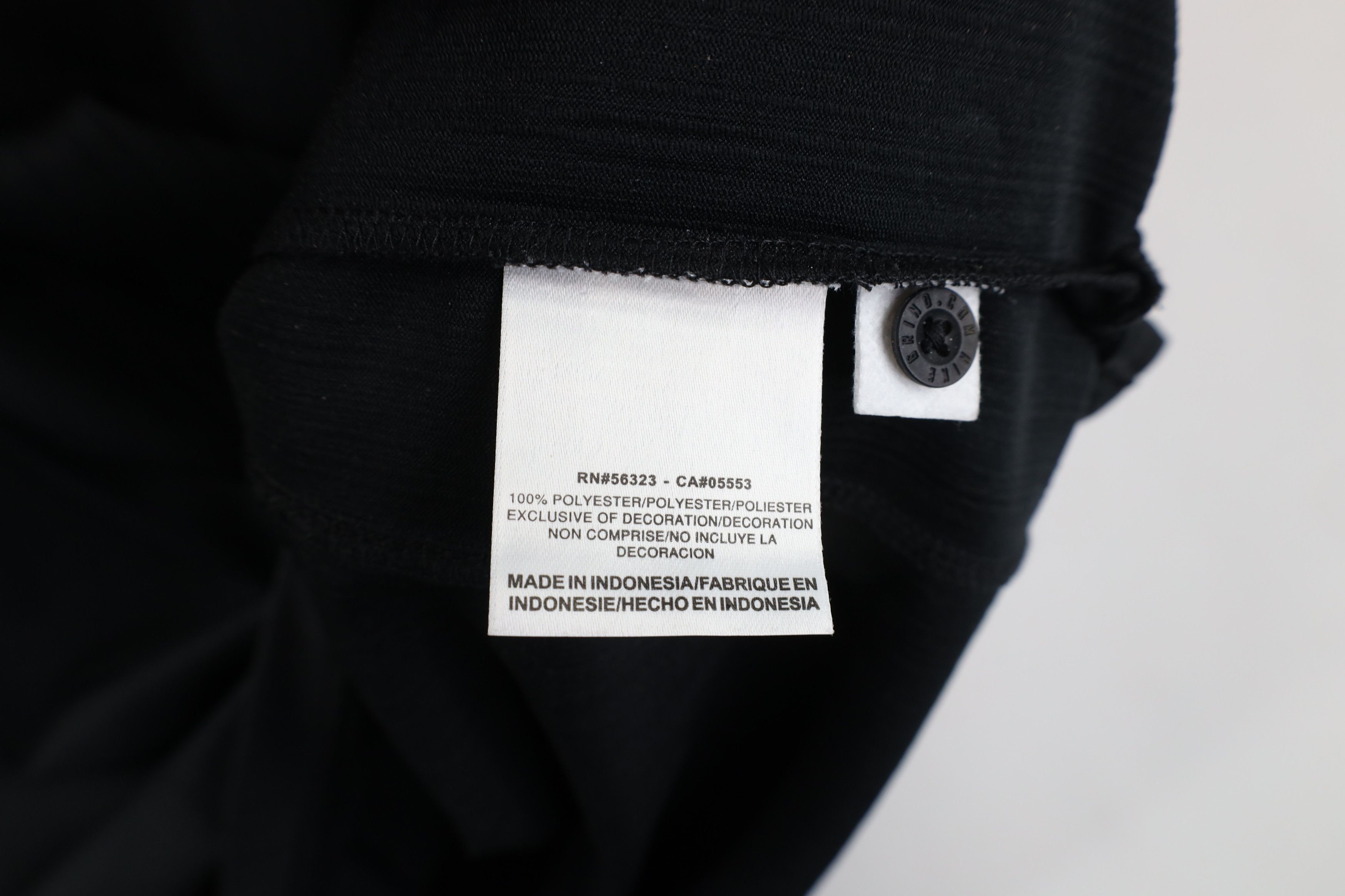 Nike × Vintage Nike University of Central Collared Golf Polo Shirt Black Size US L / EU 52-54 / 3 - 11 Thumbnail