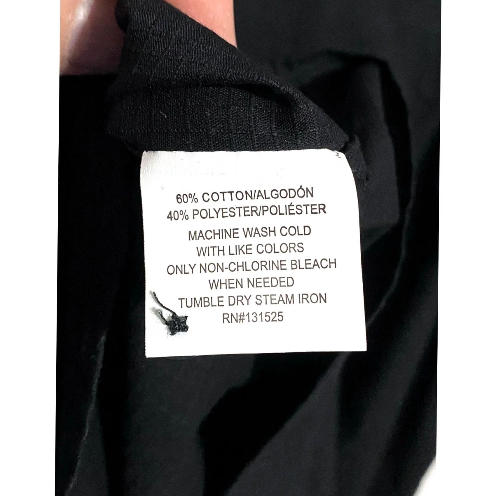 Beverly Hills Polo Club Beverly Hills Polo Club Black Utility Button Shirt Mens 2XL Big & Tall Short Sleeve Collared Crew NWT Size US XXL / EU 58 / 5 - 6 Thumbnail