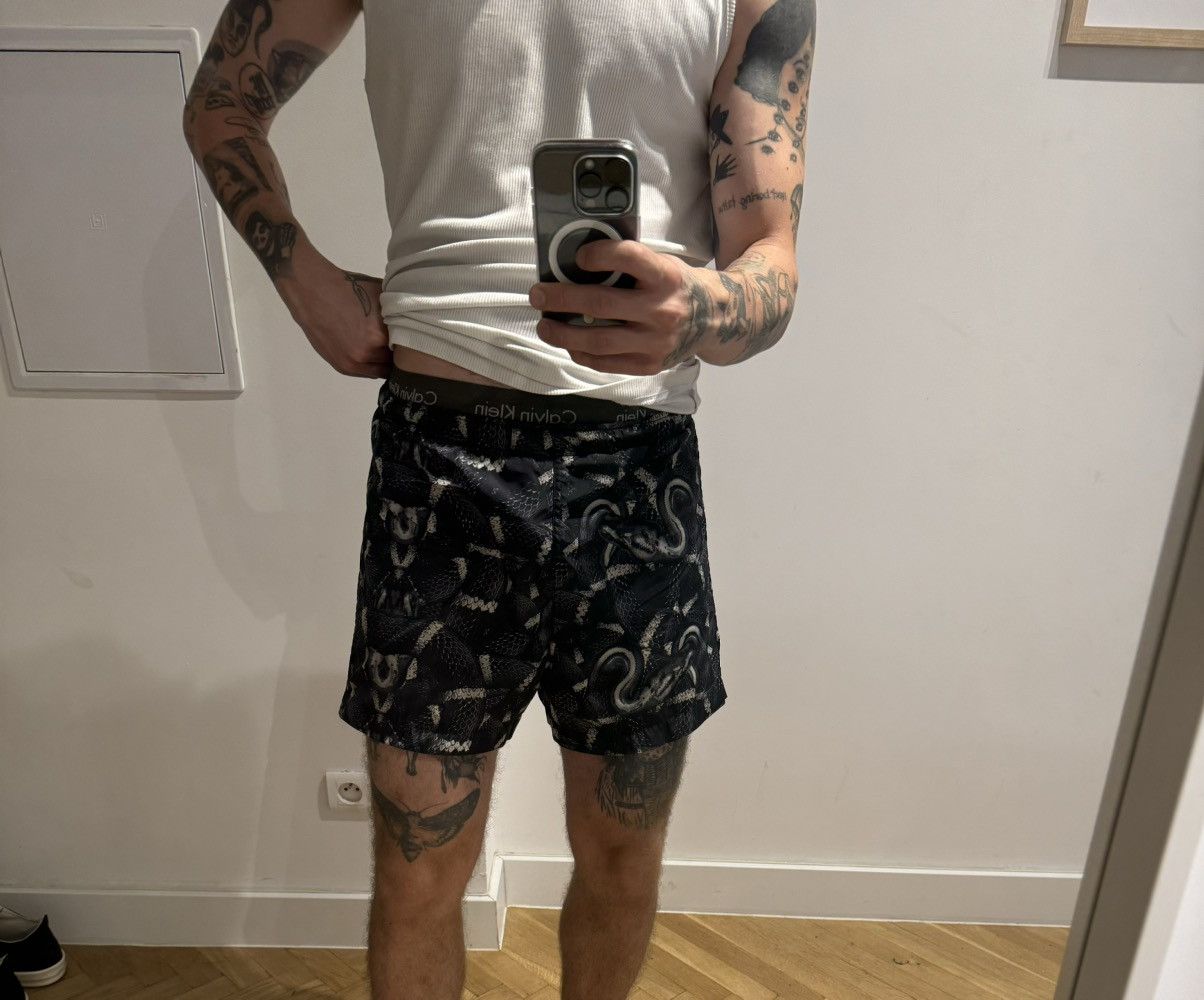Marcelo Burlon Marcelo Burlon All Over Snake Print Shorts Designer Swim Size US 31 - 8 Thumbnail