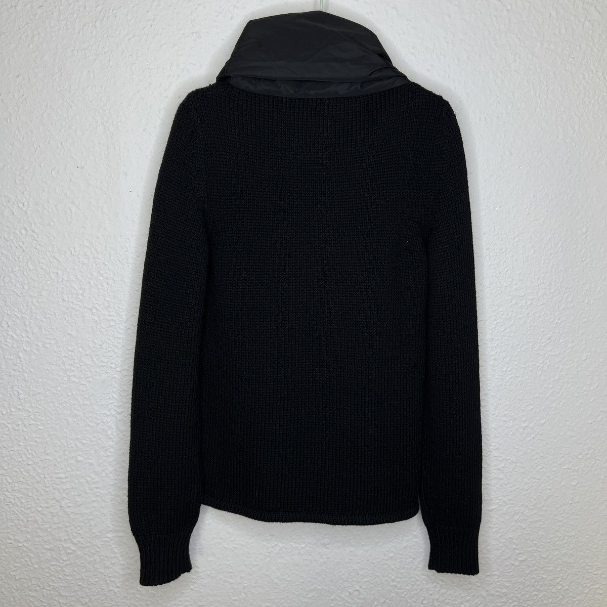 Prada Prada Sweater Knitwear Turtleneck Black Wool Nylon Size M / US 6-8 / IT 42-44 - 9 Thumbnail