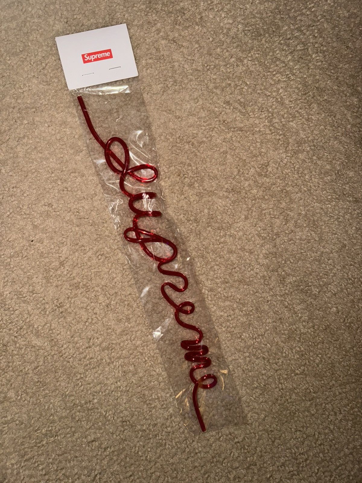 Supreme SUPREME BENDY STRAW Size ONE SIZE - 1 Preview
