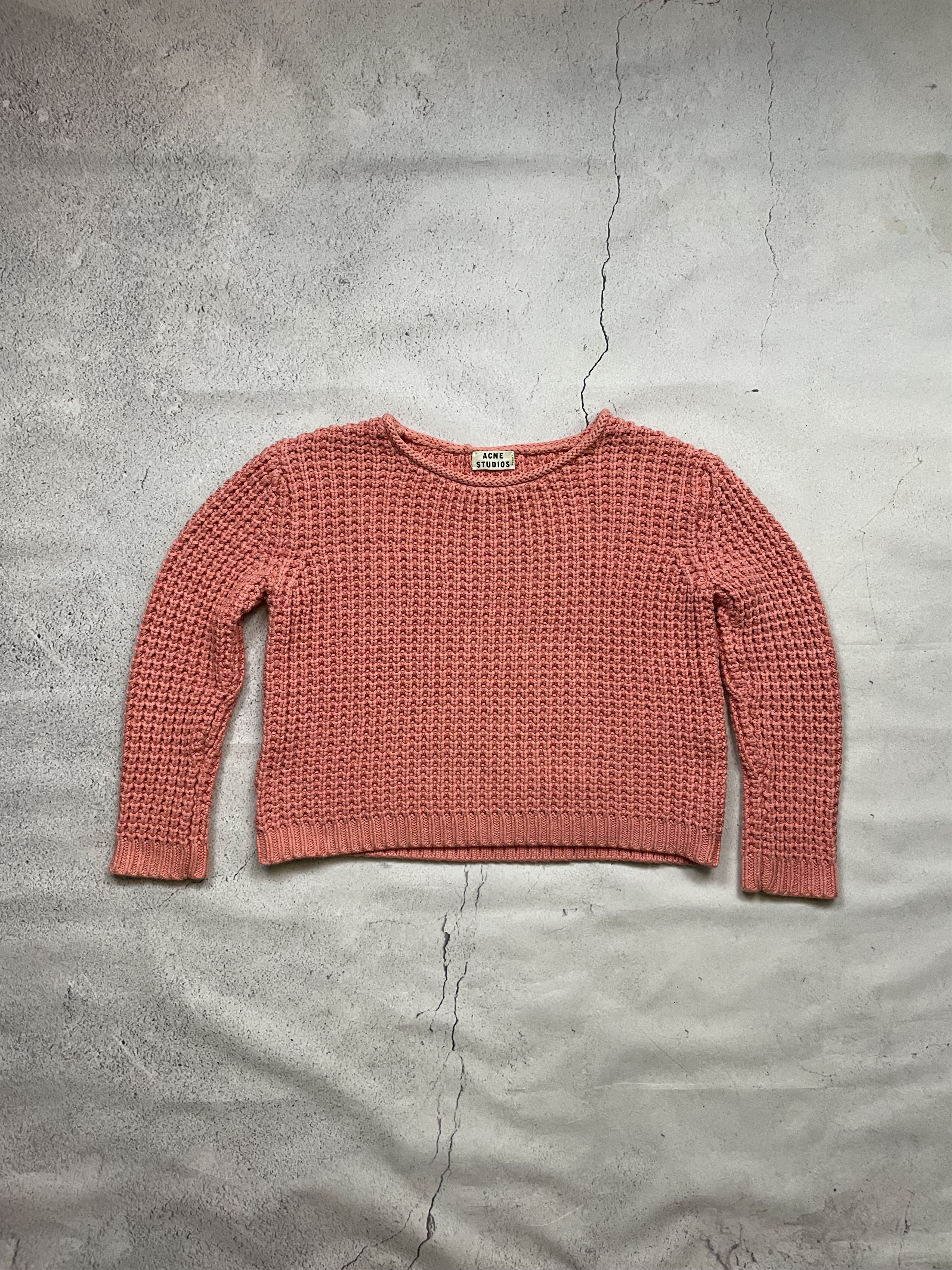 Acne Studios × Vintage acne studios Sapata Solid Pss13 knit sweater Size S / US 4 / IT 40 - 1 Thumbnail