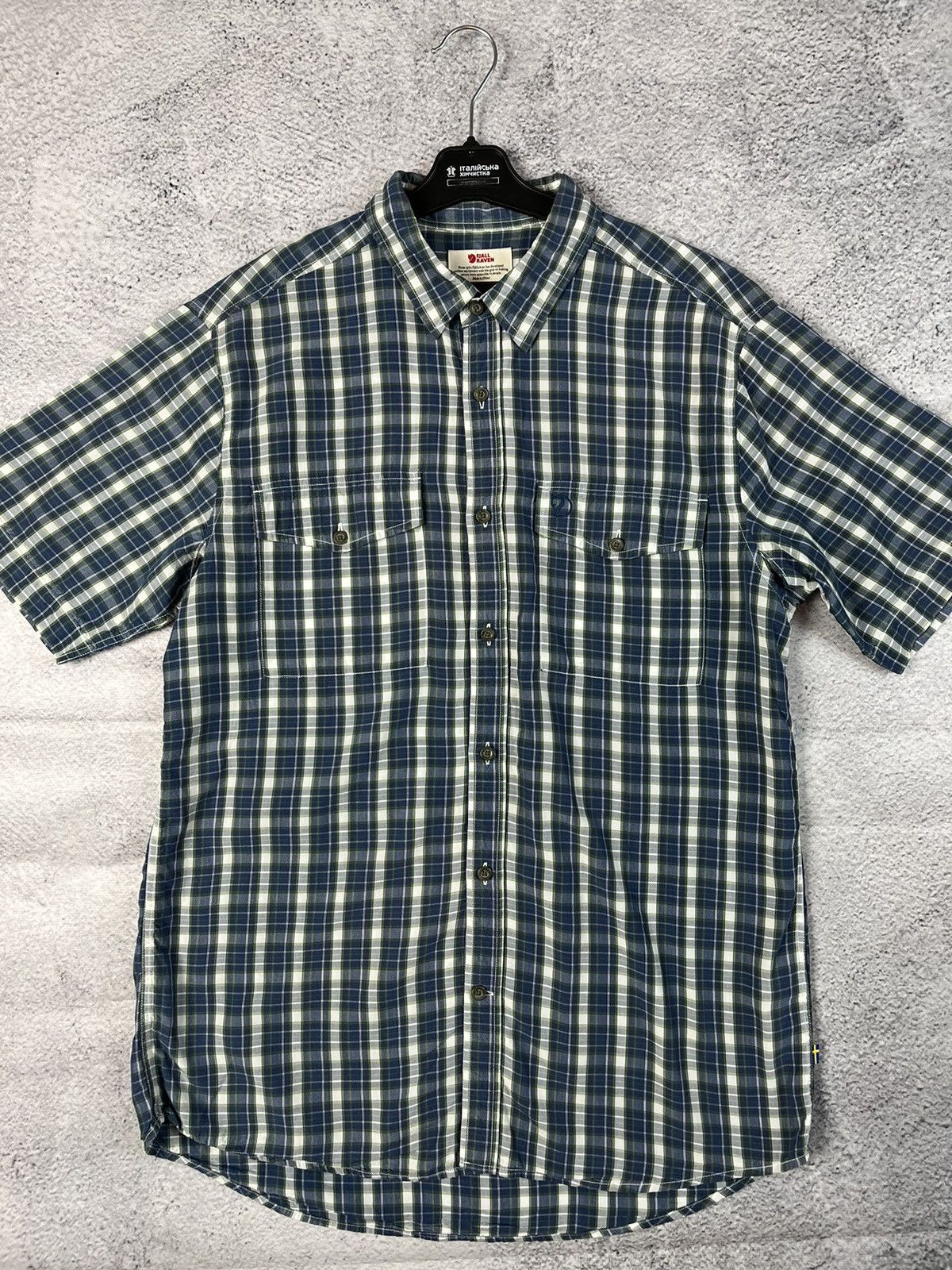 Fjallraven Fjallraven shirt sleeve shirt Size US L / EU 52-54 / 3 - 4 Thumbnail