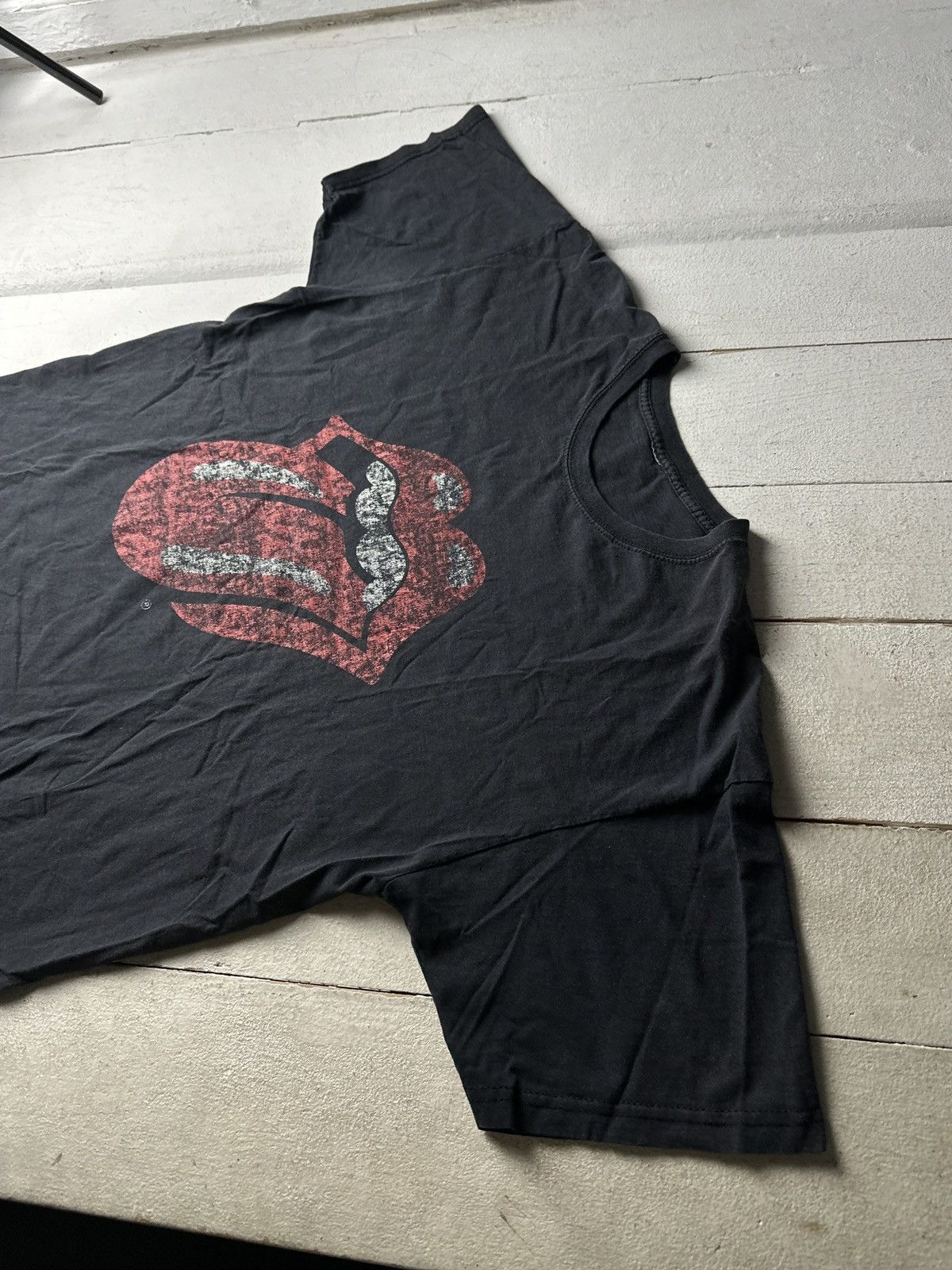 Band Tees 2009🚨The Rolling Stones vintage t-shirt fadec boxy band Size US L / EU 52-54 / 3 - 2 Thumbnail