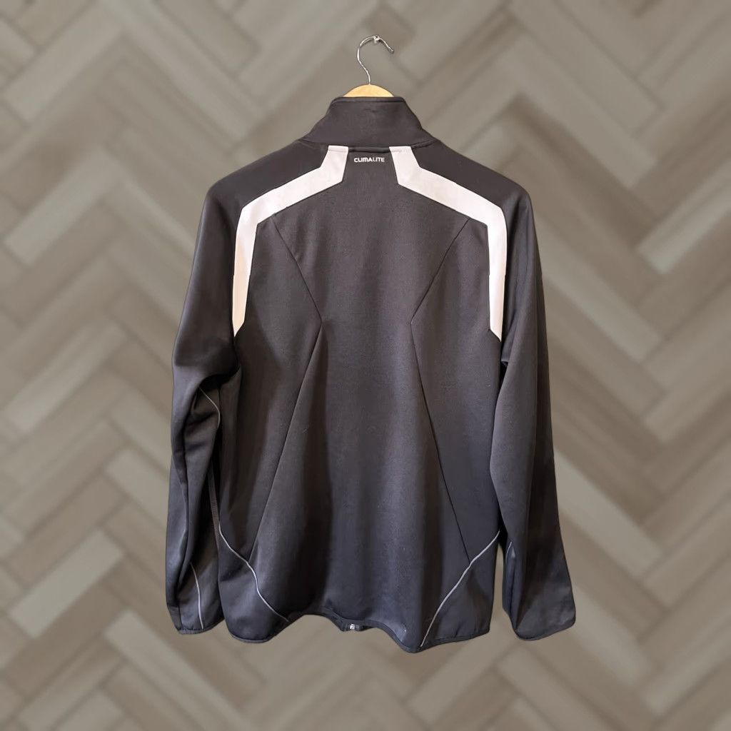 Adidas Adidas Jacket Track Full Zip Long Sleeve Black Athletic Mens M Size US M / EU 48-50 / 2 - 1 Thumbnail
