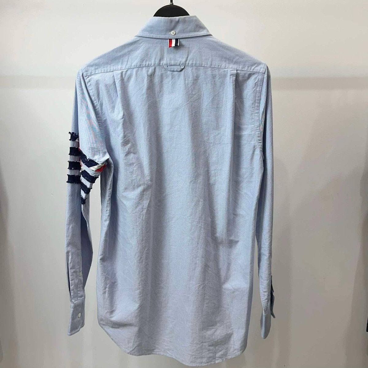 Thom Browne THOM BROWNE OXFORD 4BAR SHIRT Size US M / EU 48-50 / 2 - 2 Thumbnail