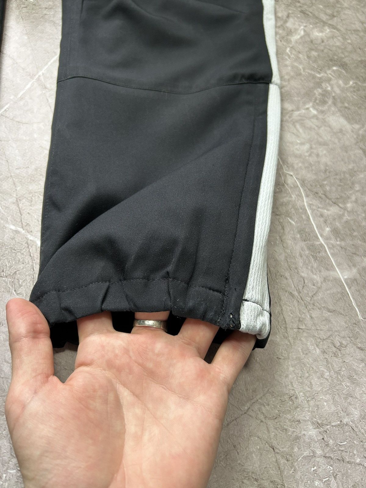 Nike × Vintage Vintage Nike PSG Y2K Drill Nylon Track Pants Size US 32 / EU 48 - 10 Thumbnail