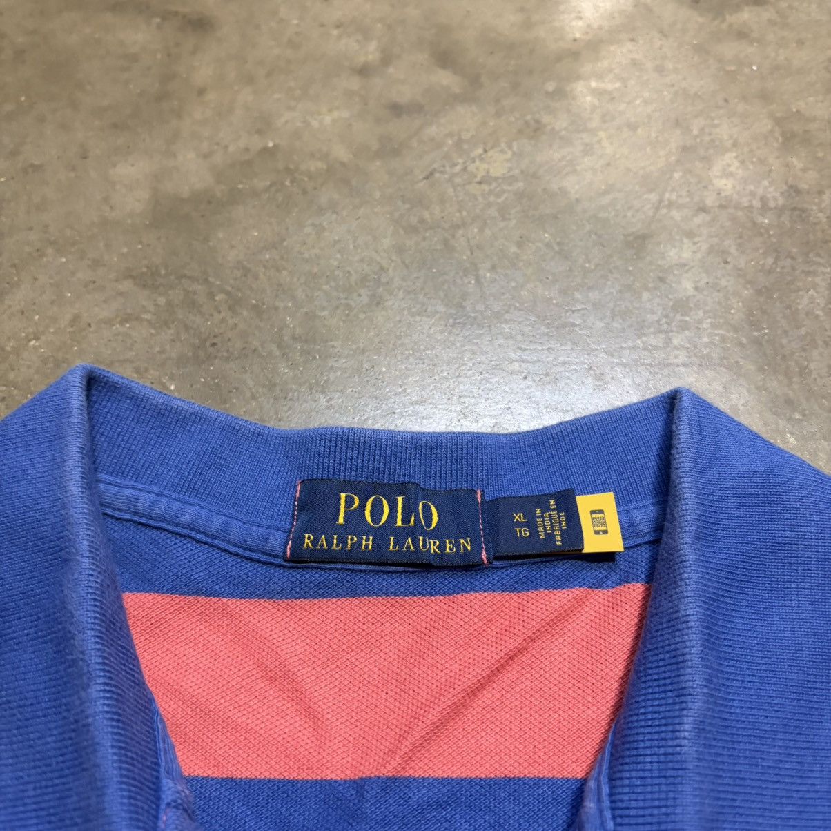 Polo Ralph Lauren Vintage Polo Ralph Lauren Shirt Striped Mini Pony Preppy Y2K Size US XL / EU 56 / 4 - 8 Thumbnail