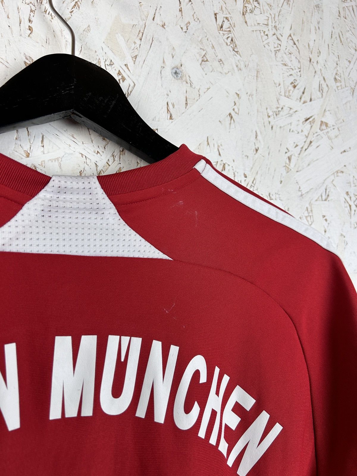 Adidas Vintage Adidas Bayern Munchen #21 Lahm 2007/08/09 Home Kit Size US M / EU 48-50 / 2 - 3 Thumbnail