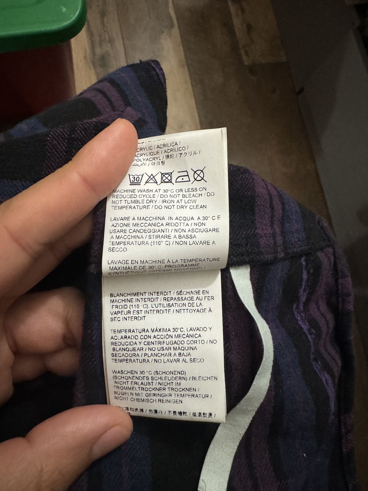 Off-White Off-White Oversized Logo-Appliquéd Checked Flannel Shirt Size US L / EU 52-54 / 3 - 8 Thumbnail
