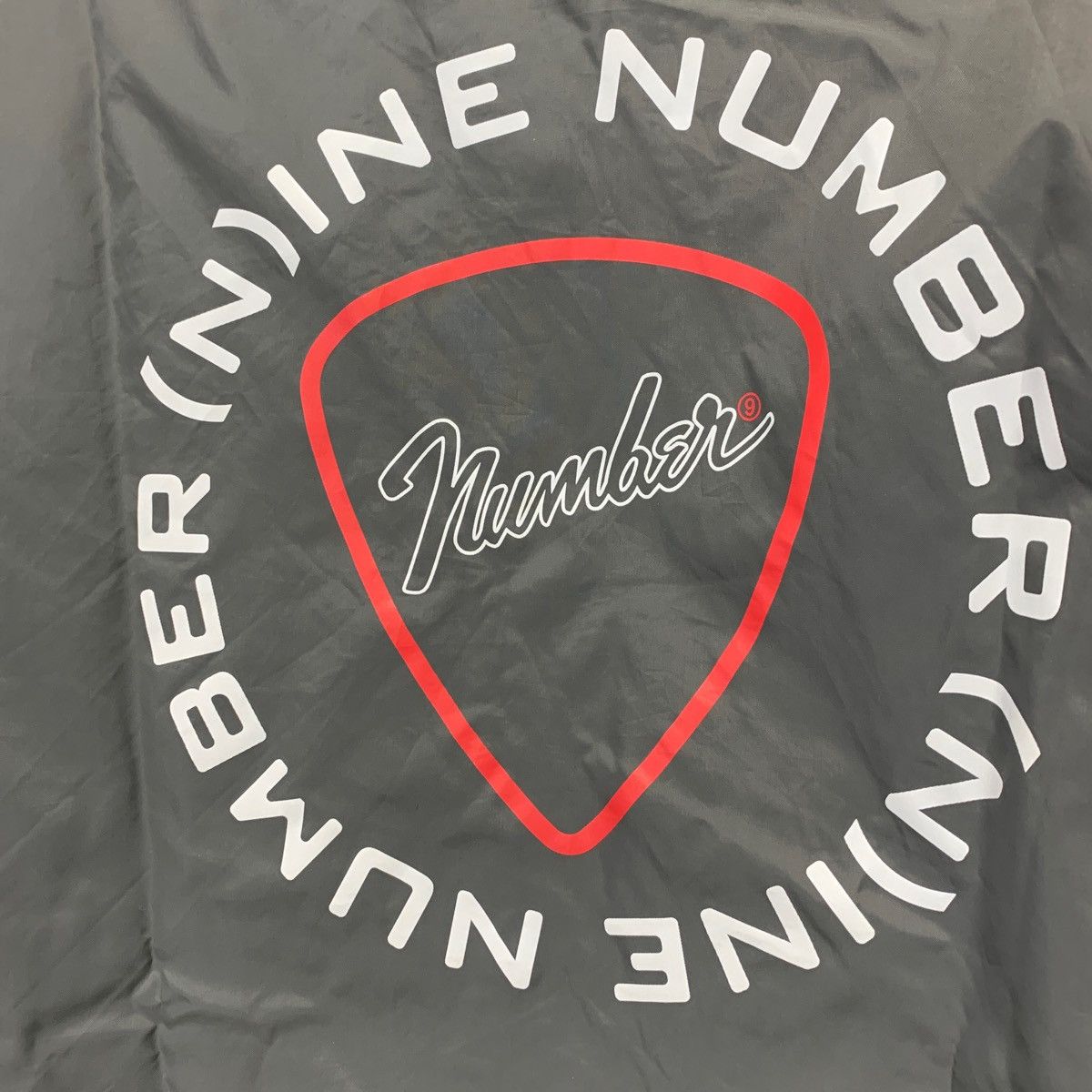 Number (N)ine NUMBER NINE GUITAR PICK LOGO COACH JACKET GREY Size US S / EU 44-46 / 1 - 6 Thumbnail