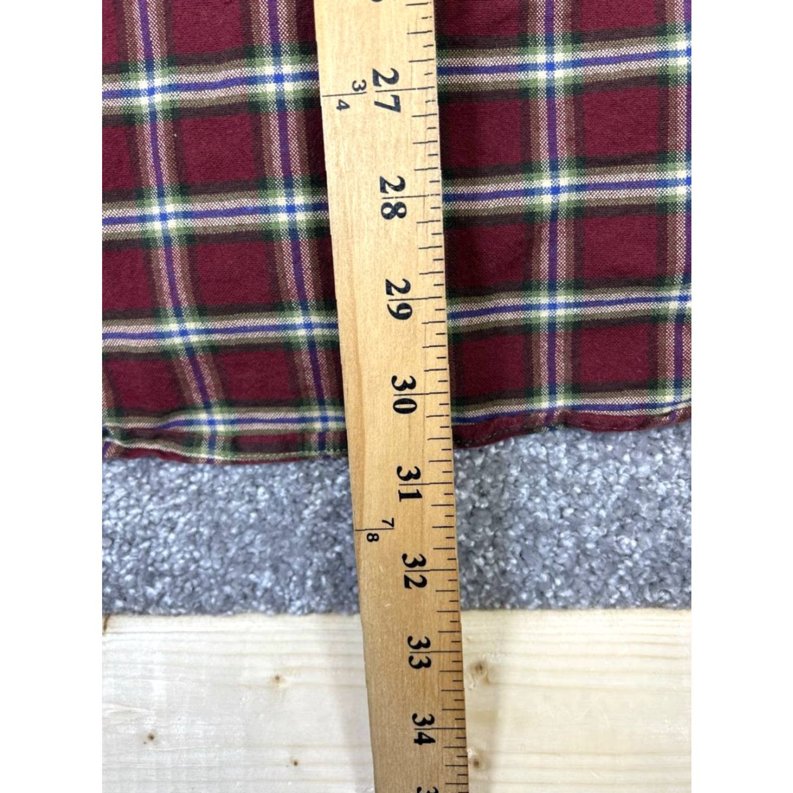 Bills Khakis Bills Khakis Shirt Mens XL Red Plaid Cotton Button Up Size US XL / EU 56 / 4 - 8 Thumbnail