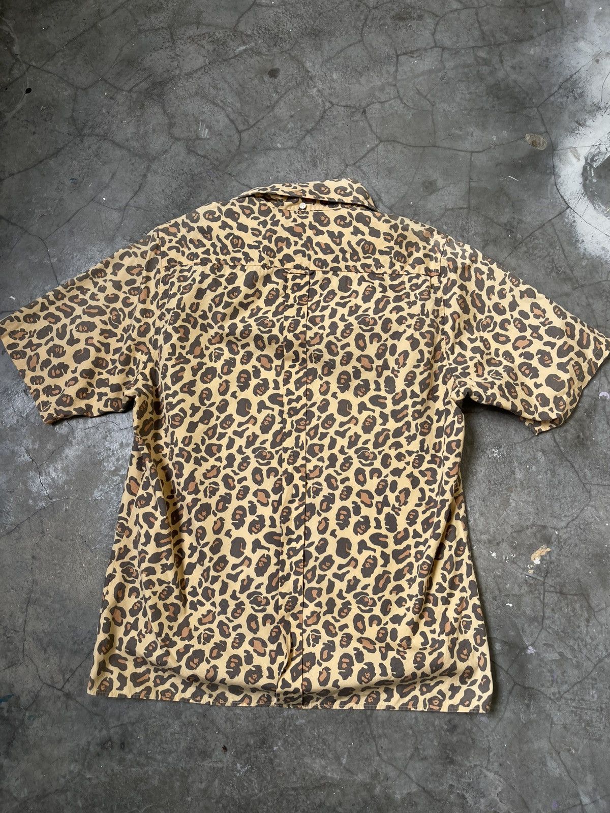 Bape OG Bape Leopard Camo Button Shirt A Bathing Ape Size US M / EU 48-50 / 2 - 2 Thumbnail