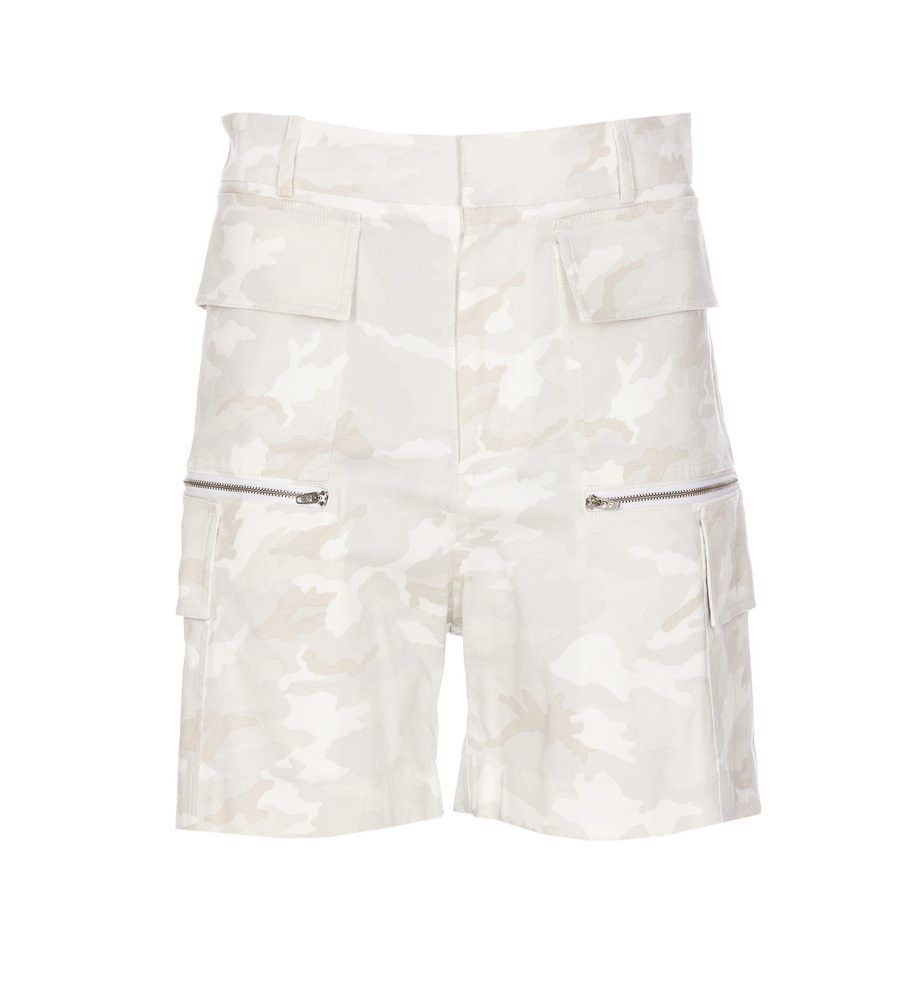 1017 ALYX 9SM × Alyx × MMW 1017 ALYX 9SM Grey/White Camouflage Cargo Shorts Size US 30 / EU 46 - 1 Thumbnail
