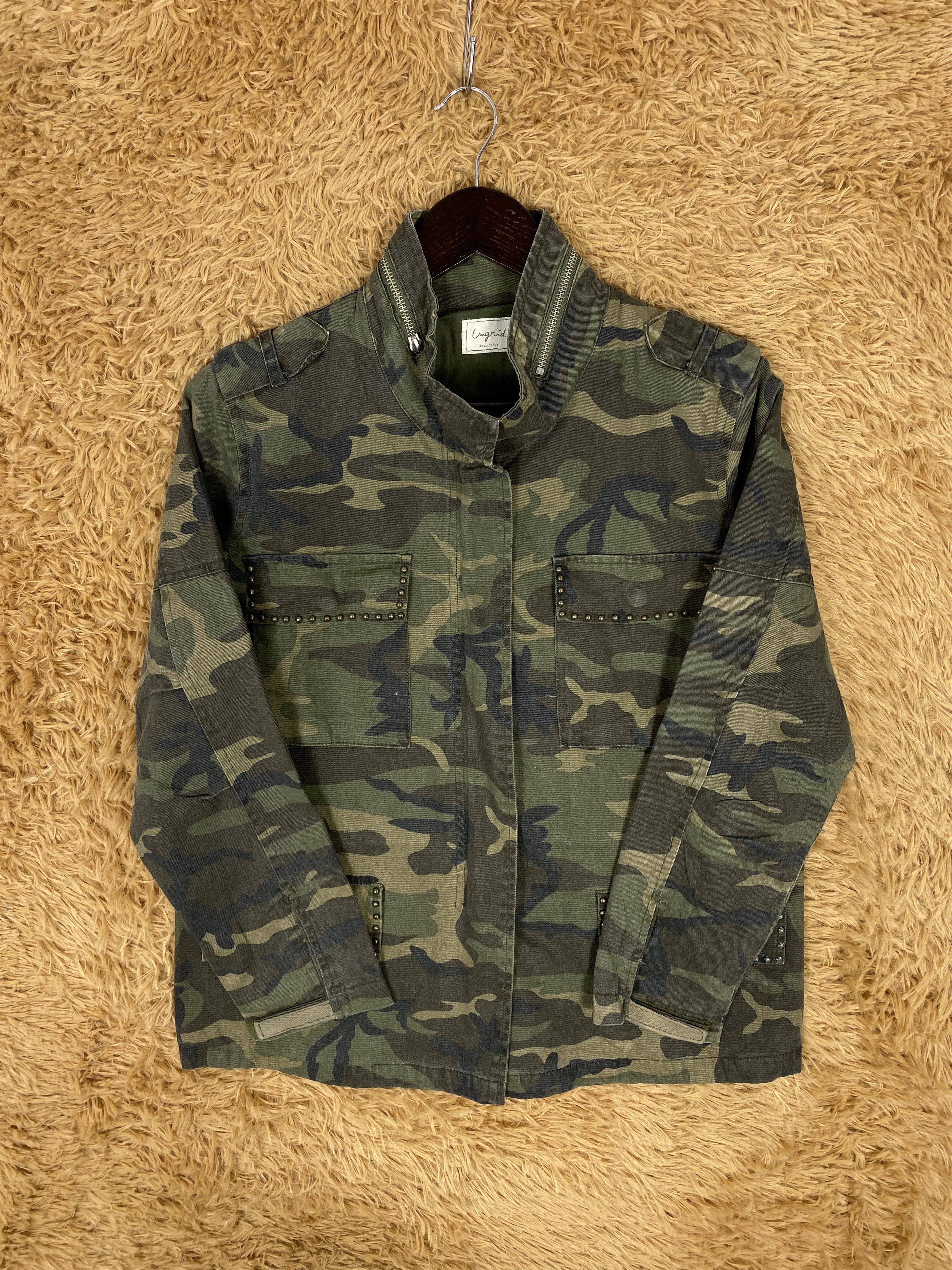Japanese Brand Vintage Japanese Brand Camouflage Jacket J2339 Size US S / EU 44-46 / 1 - 3 Thumbnail