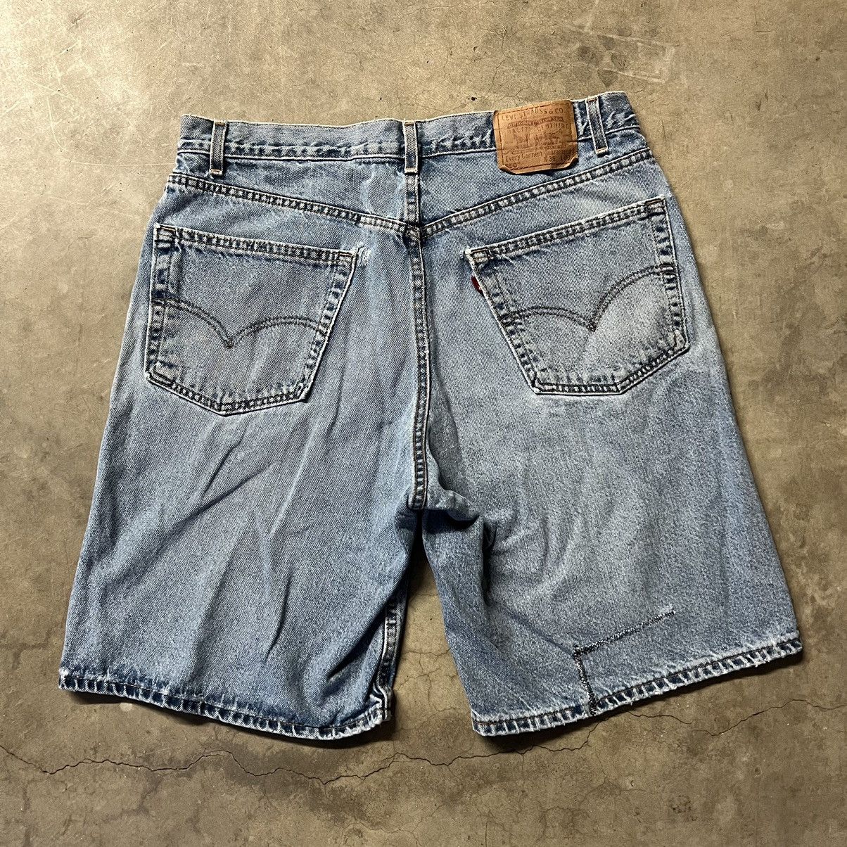 Vintage Levis Levi's Distressed Denim Shorts Vintage Levi's