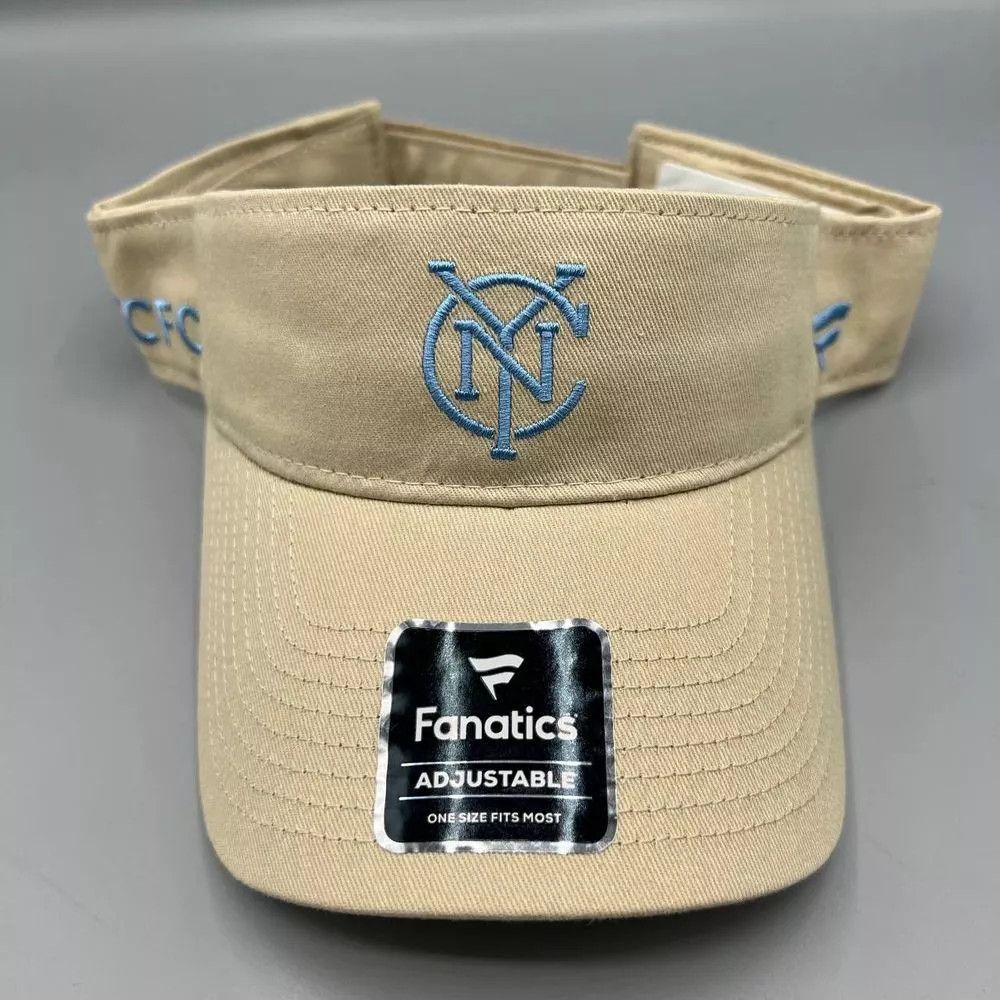 Other New York City FC Visor Hat Men Fanatics MLS Strap Back Cap Size ONE SIZE - 1 Thumbnail