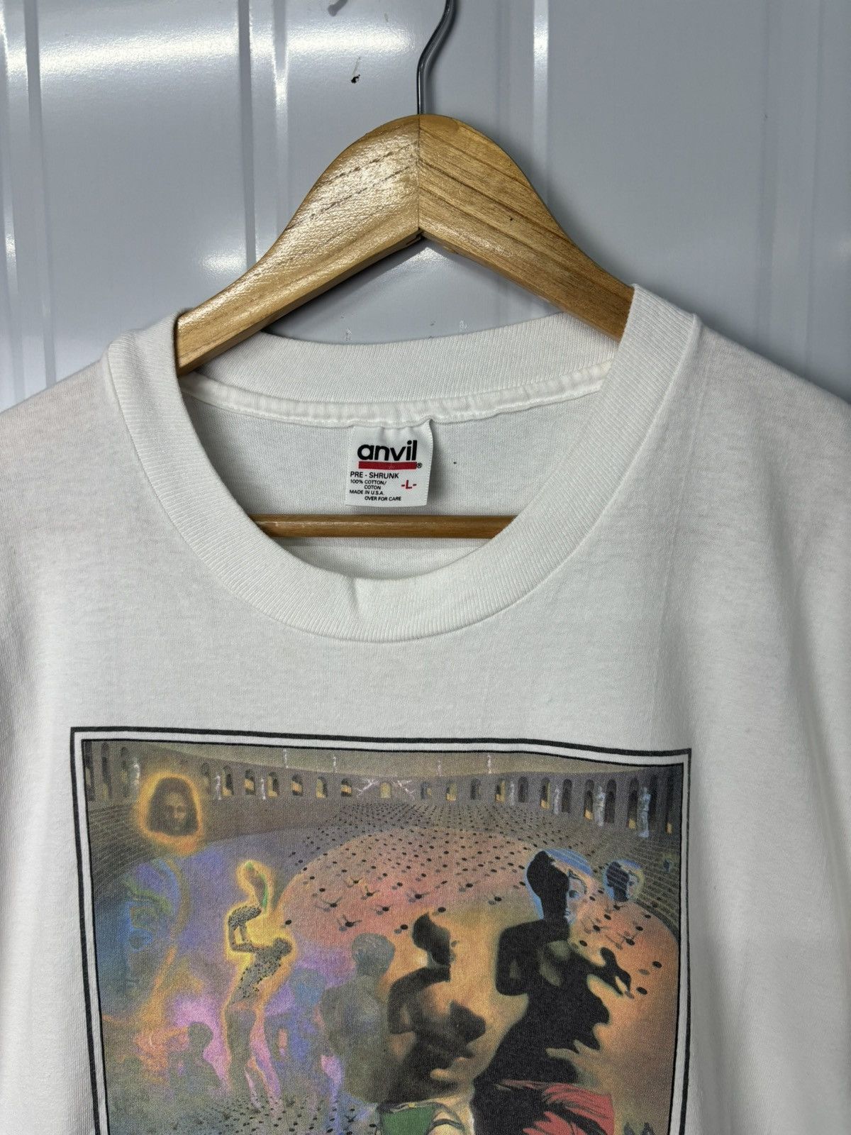 Vintage VERY RARE! Vintage 90’s Salvador Dali Hallucinogenic Art Size US L / EU 52-54 / 3 - 6 Thumbnail