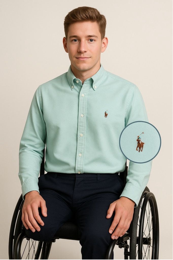 Ralph Lauren Ralph Lauren Custom Fit Oxford Shirt XXL | Iconic Polo Logo Size US XXL / EU 58 / 5 - 1 Thumbnail