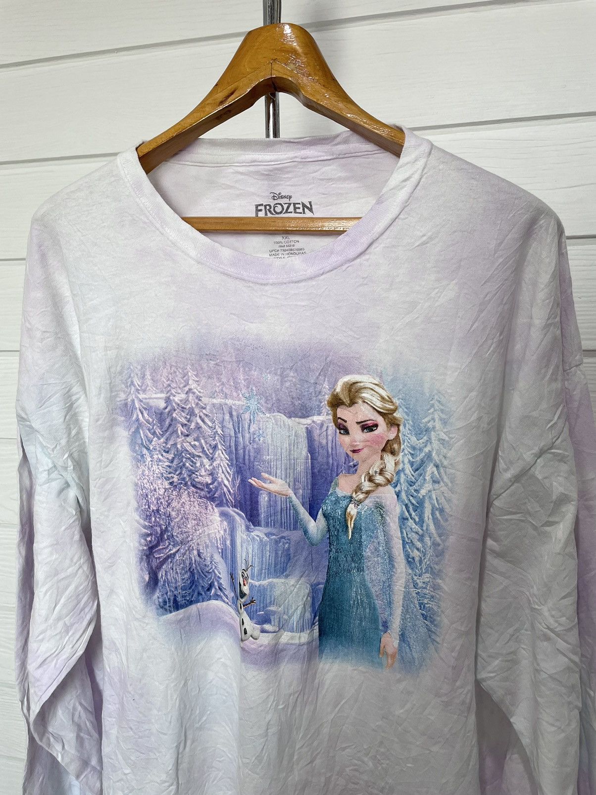 Disney DISNEY FROZEN ELSA & OLAF TIE DYE LONG SLEEVE Size US XXL / EU 58 / 5 - 2 Thumbnail