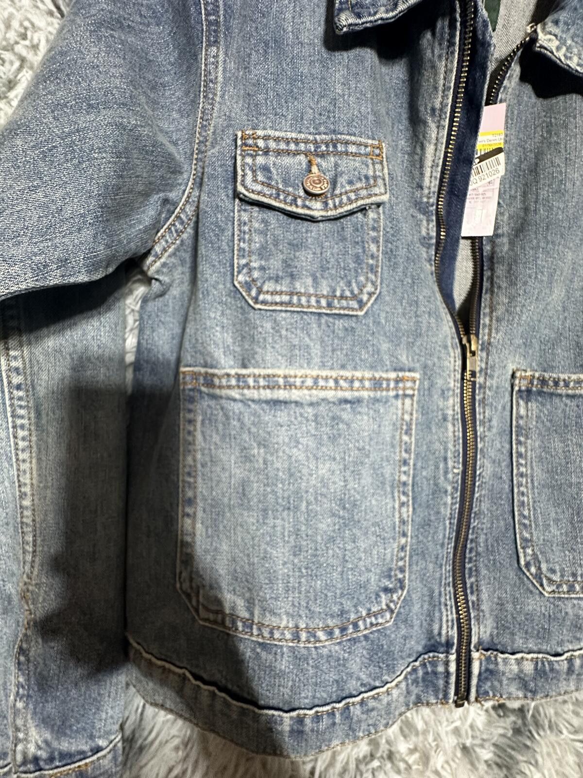 Polo Ralph Lauren Wild Fable Denim Jacket with Front Pockets and Button Detail Size M / US 6-8 / IT 42-44 - 4 Thumbnail