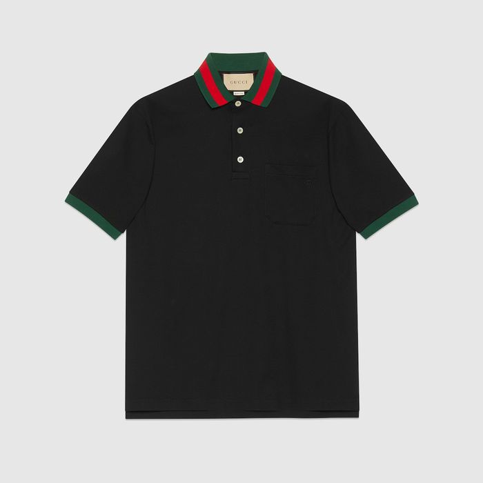 Gucci GUCCI POLO GG MONOGRAM SNAKE BEE LOGO ‎‎701735 XJELJ 1043 | Grailed