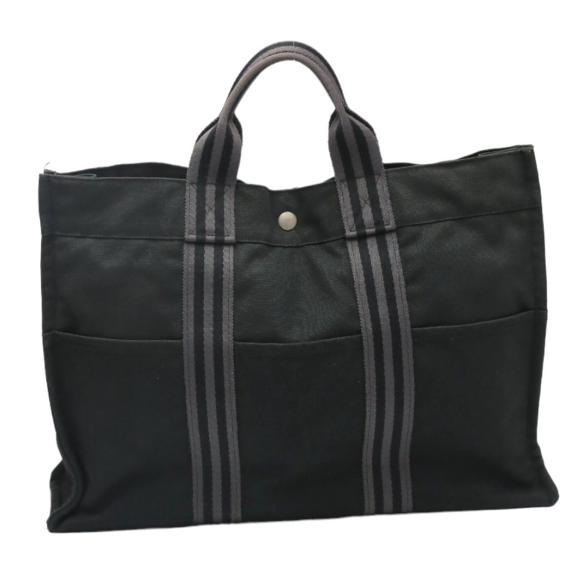 image of Hermes Tote Bag Fool Toe Mm Black, Women's