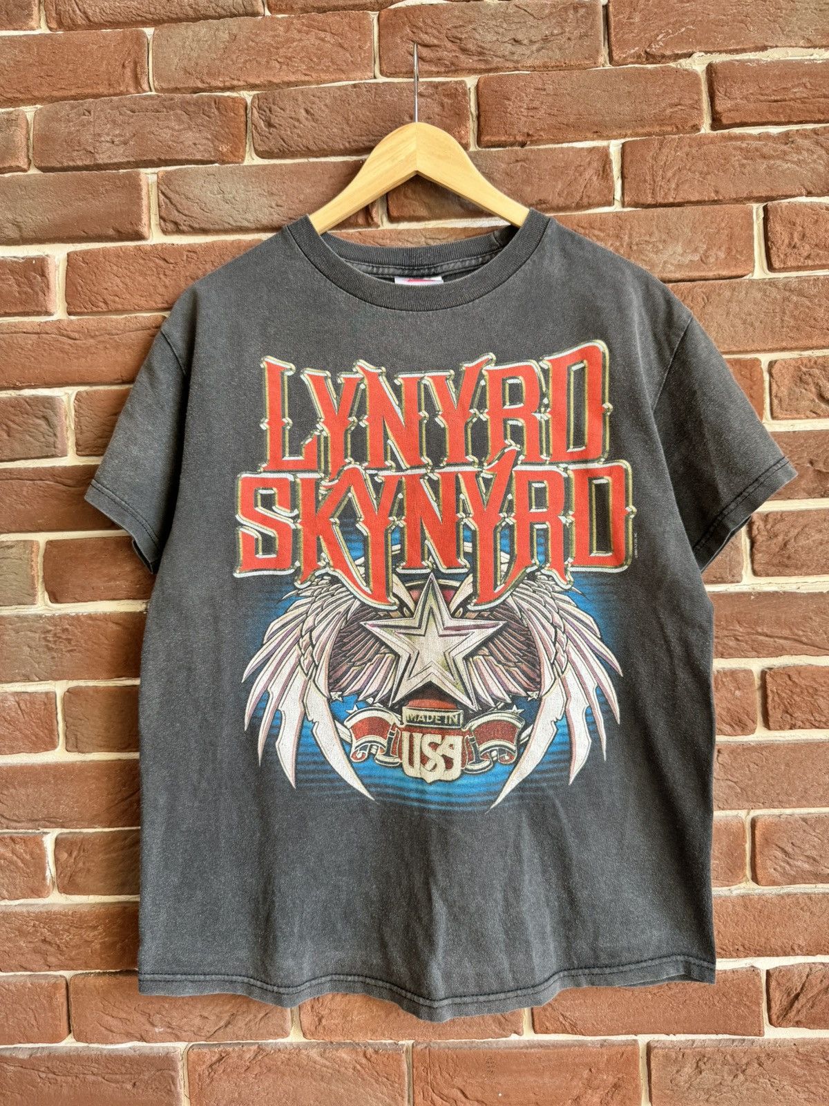Band Tees 00s Lynyrd Skynyrd Made In Usa Vintage Rock Band Tee M Black Size US M / EU 48-50 / 2 - 1 Thumbnail