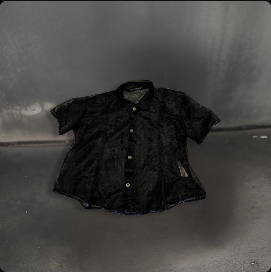 Japanese Brand × Limi Feu × Yohji Yamamoto Yohji Yamamoto ss ‘97 mesh top Size M / US 6-8 / IT 42-44 - 1 Thumbnail