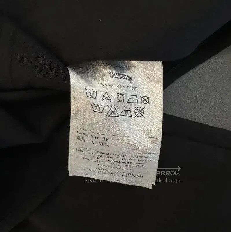 Valentino Valentino Black Cotton Blend Women's Shirt . Size XXS / US 00 / IT 34 - 5 Thumbnail