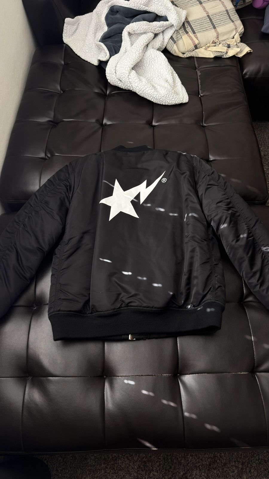 Bape Bapesta Bomber Jacket Size US XL / EU 56 / 4 - 6 Thumbnail