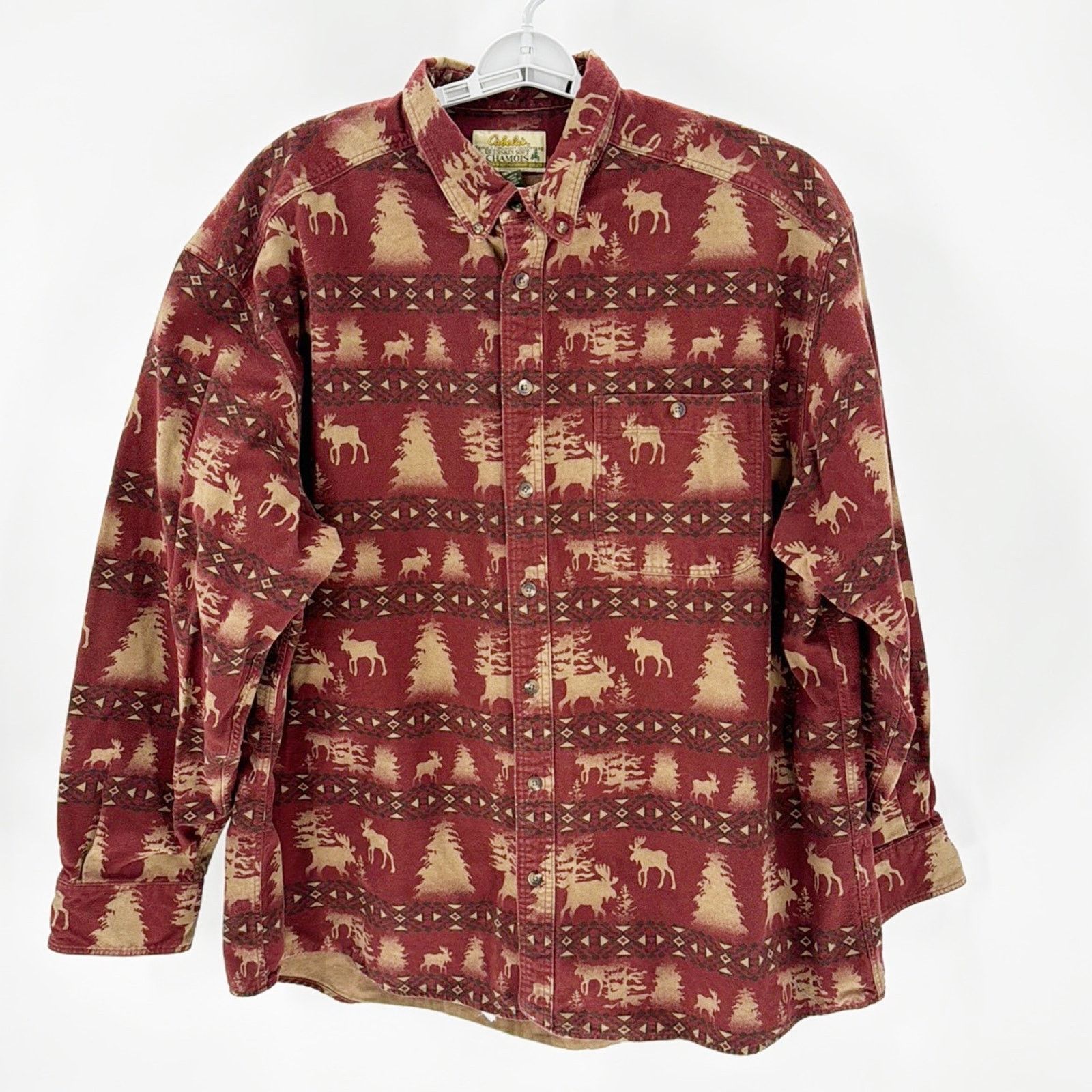 Cabelas CABELA'S Vintage Deerskin Soft Chamois button down sz 2XLT Size US XXL / EU 58 / 5 - 1 Thumbnail