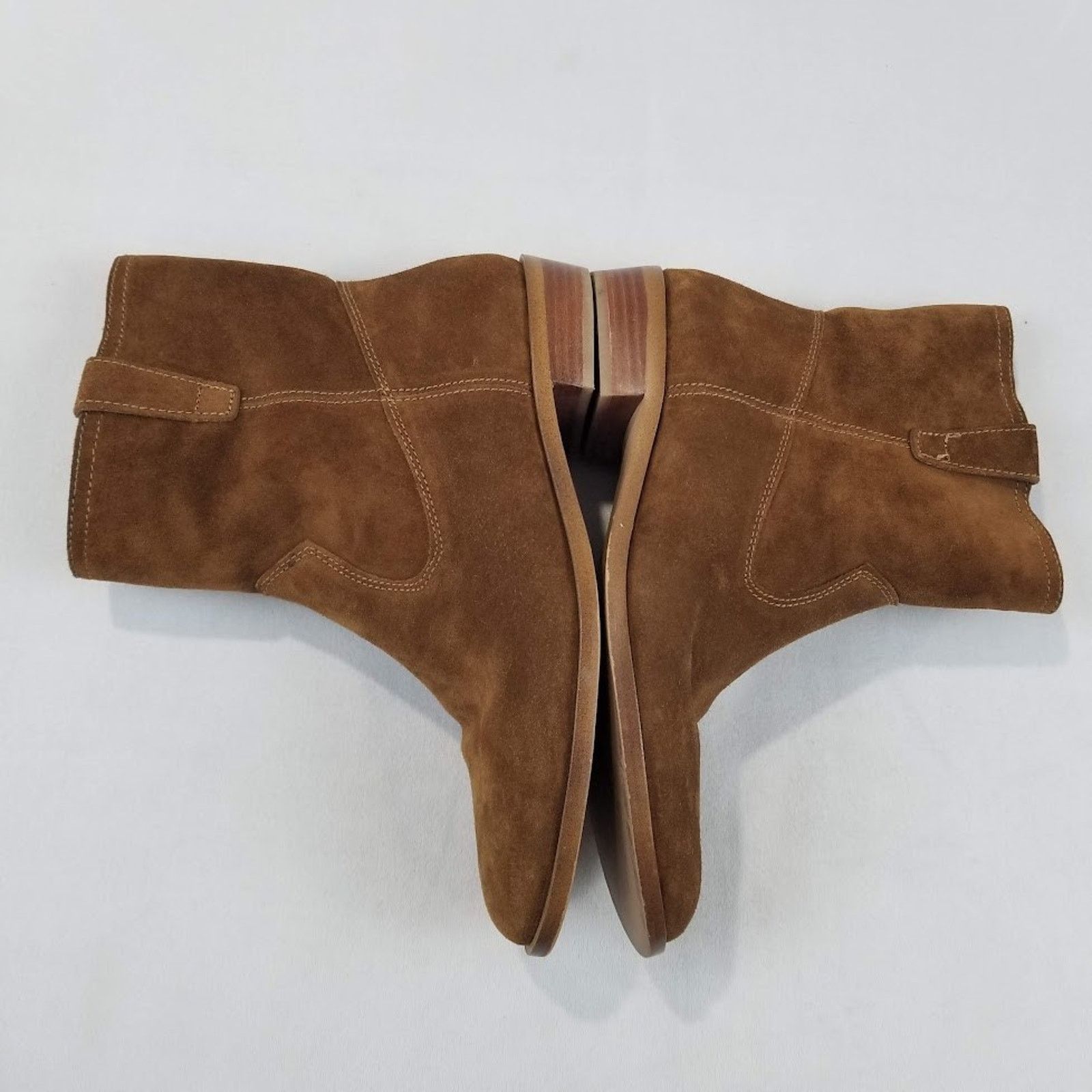 Rebecca Minkoff Rebecca Minkoff Boots Womens 7.5 Brown Suede Ankle Western Size US 7.5 / IT 37.5 - 9 Thumbnail