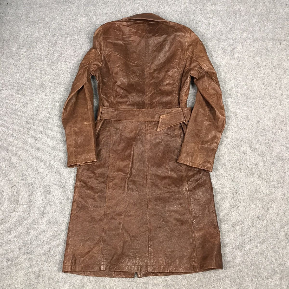 14th Addiction × If Six Was Nine × Tornado Mart TORNADO MART LEATHER LONG JACKET WOMAN IFSIXWASNINE STYLE Size XS / US 0-2 / IT 36-38 - 6 Thumbnail