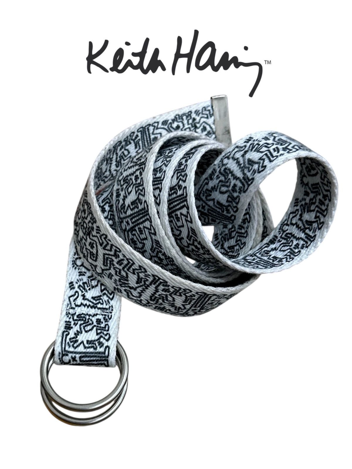 Keith Haring Vintage Keith Haring Printed Belt Size ONE SIZE - 1 Thumbnail