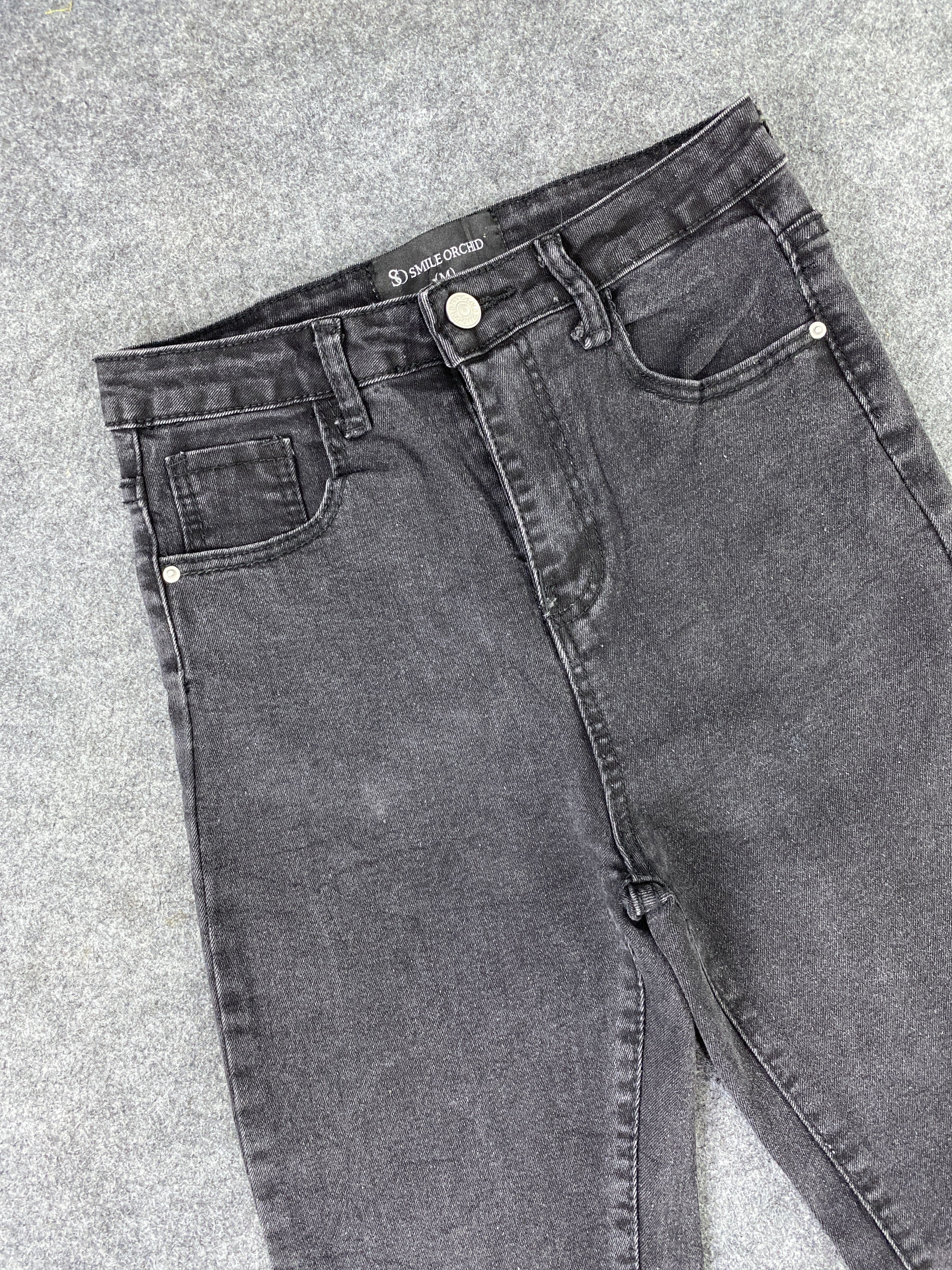 Japanese Brand Japanese Brand Smile Orchid Black Flare Jeans - J1063 Size 25" / US 0 / IT 36 - 5 Thumbnail