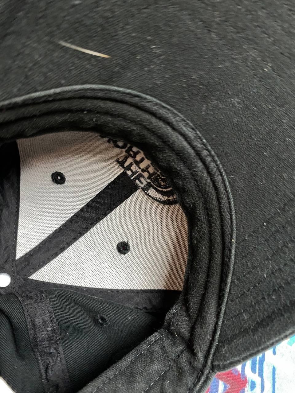 The North Face Hats black TNF big logo Vintage The North Face Cap Y2K Size ONE SIZE - 13 Thumbnail