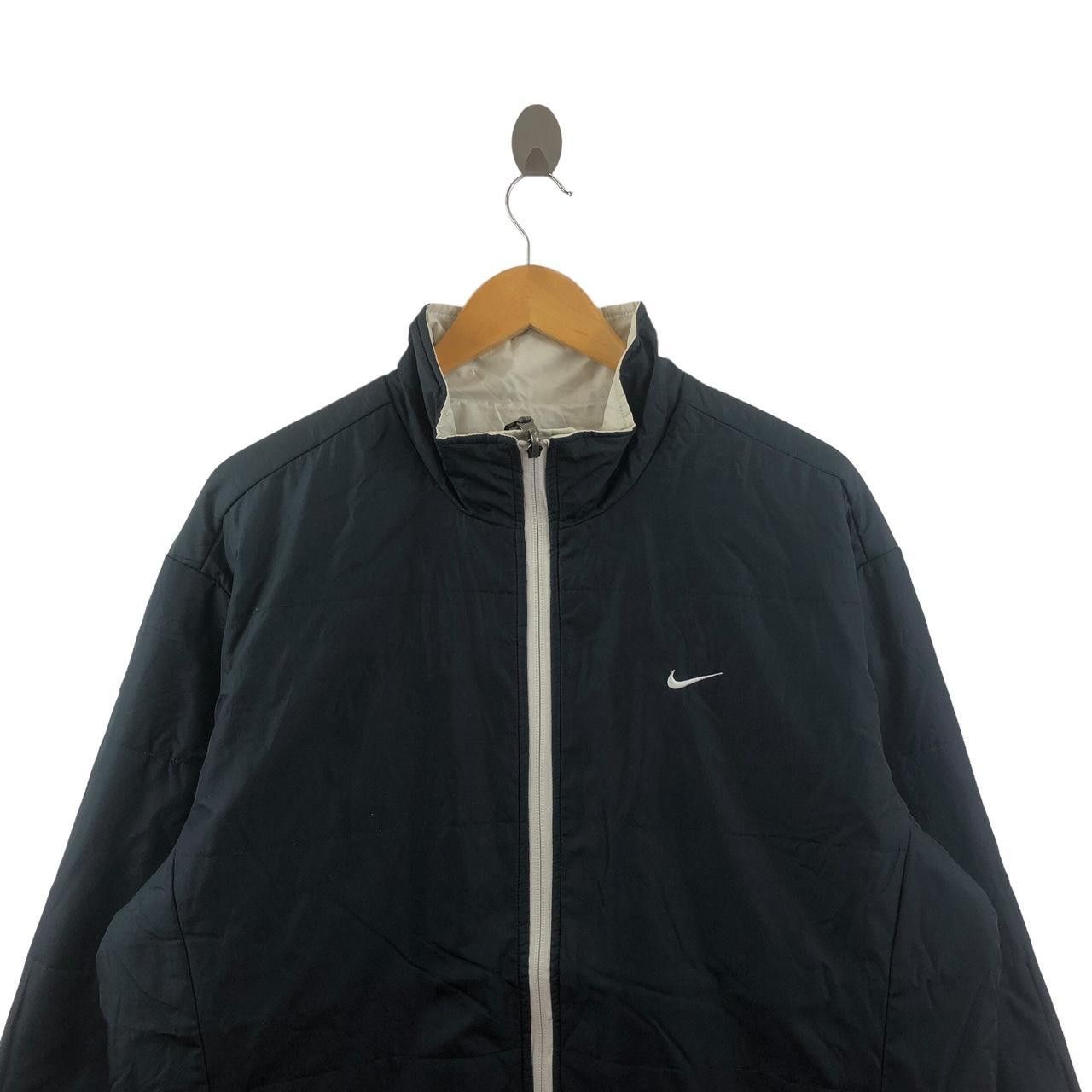 Nike Vintage NIKE GOLF Swoosh Zipper Windbreaker Jacket Parka Size US L / EU 52-54 / 3 - 3 Thumbnail