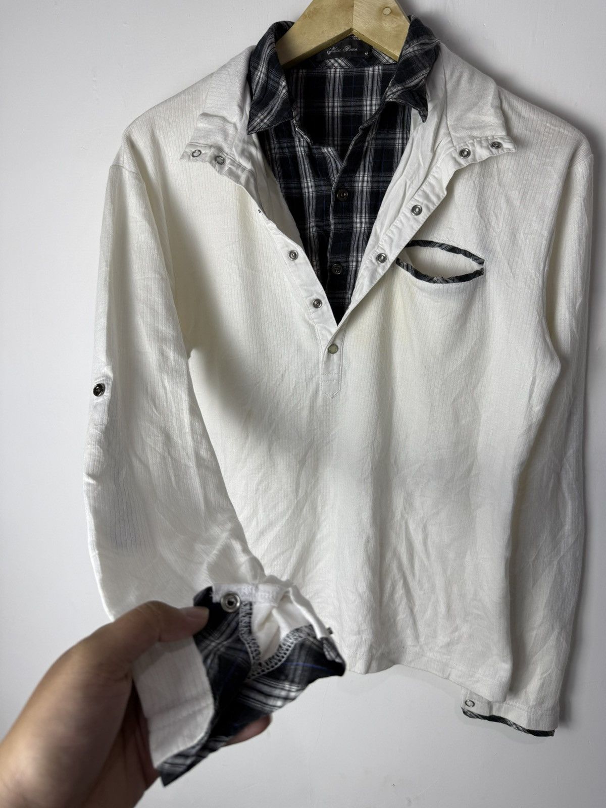 Hysteric Glamour Nota bene double layer shirt Size US M / EU 48-50 / 2 - 8 Thumbnail