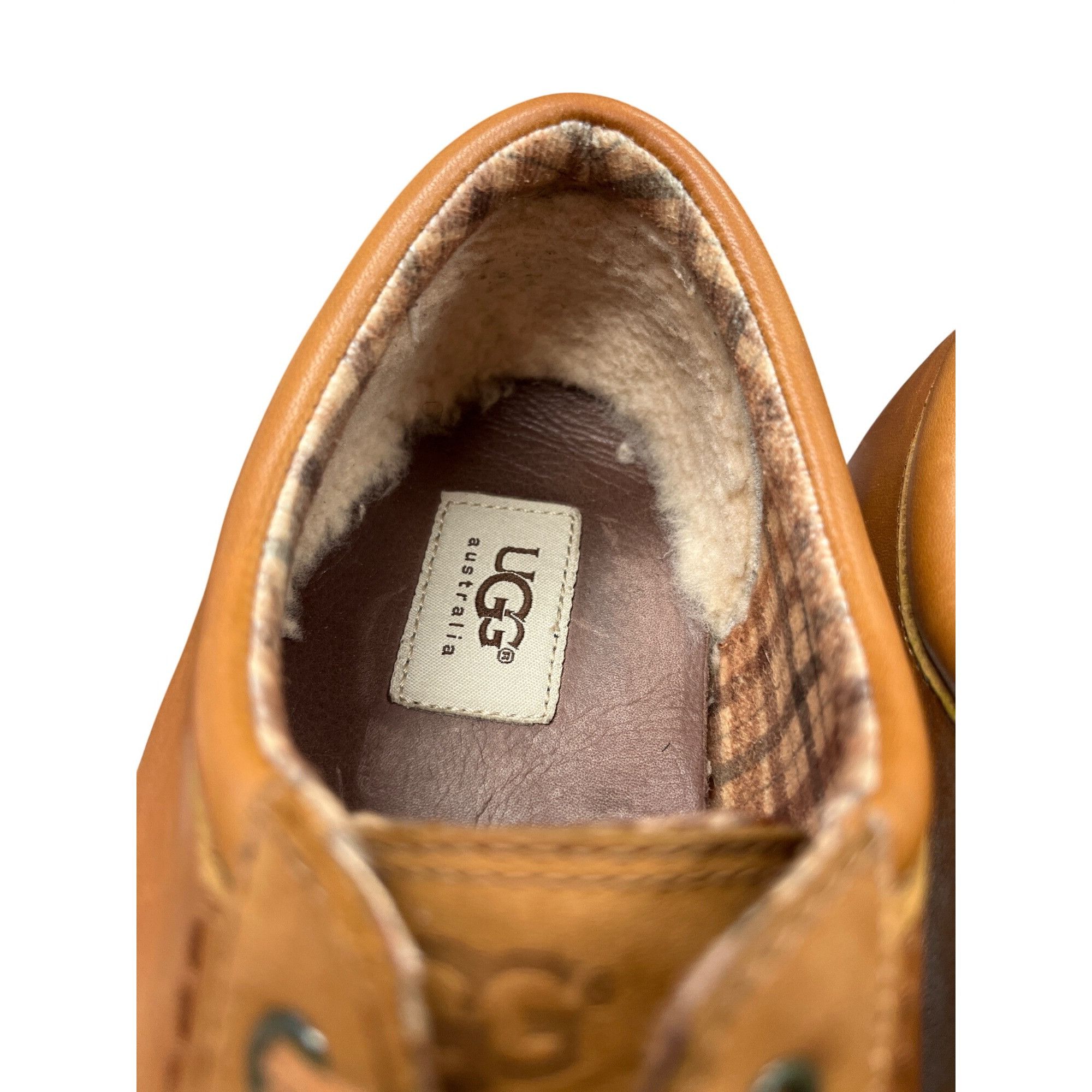 Ugg UGG Australia mens brown leather oxford sneaker hybrid shoes Size US 11 / EU 44 - 10 Thumbnail