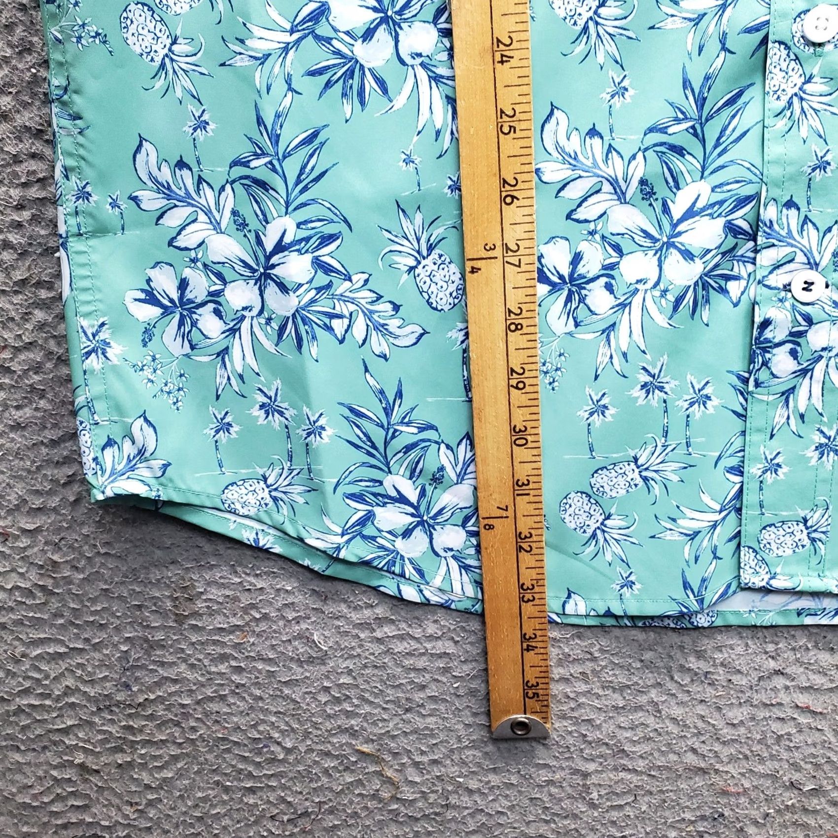 Izod IZOD Shirt Mens LT Multi Tropical Print Sunshield Performance Fishing Size US L / EU 52-54 / 3 - 3 Thumbnail